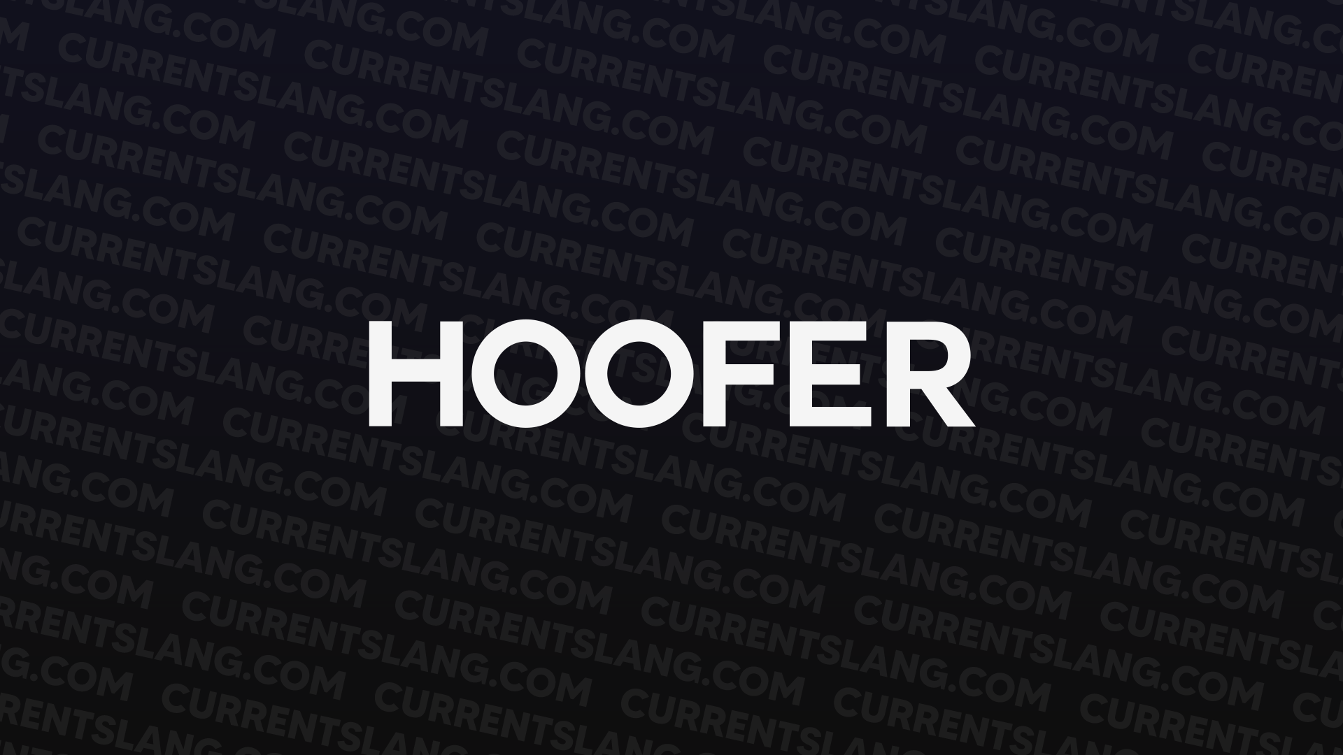 title image for hoofer