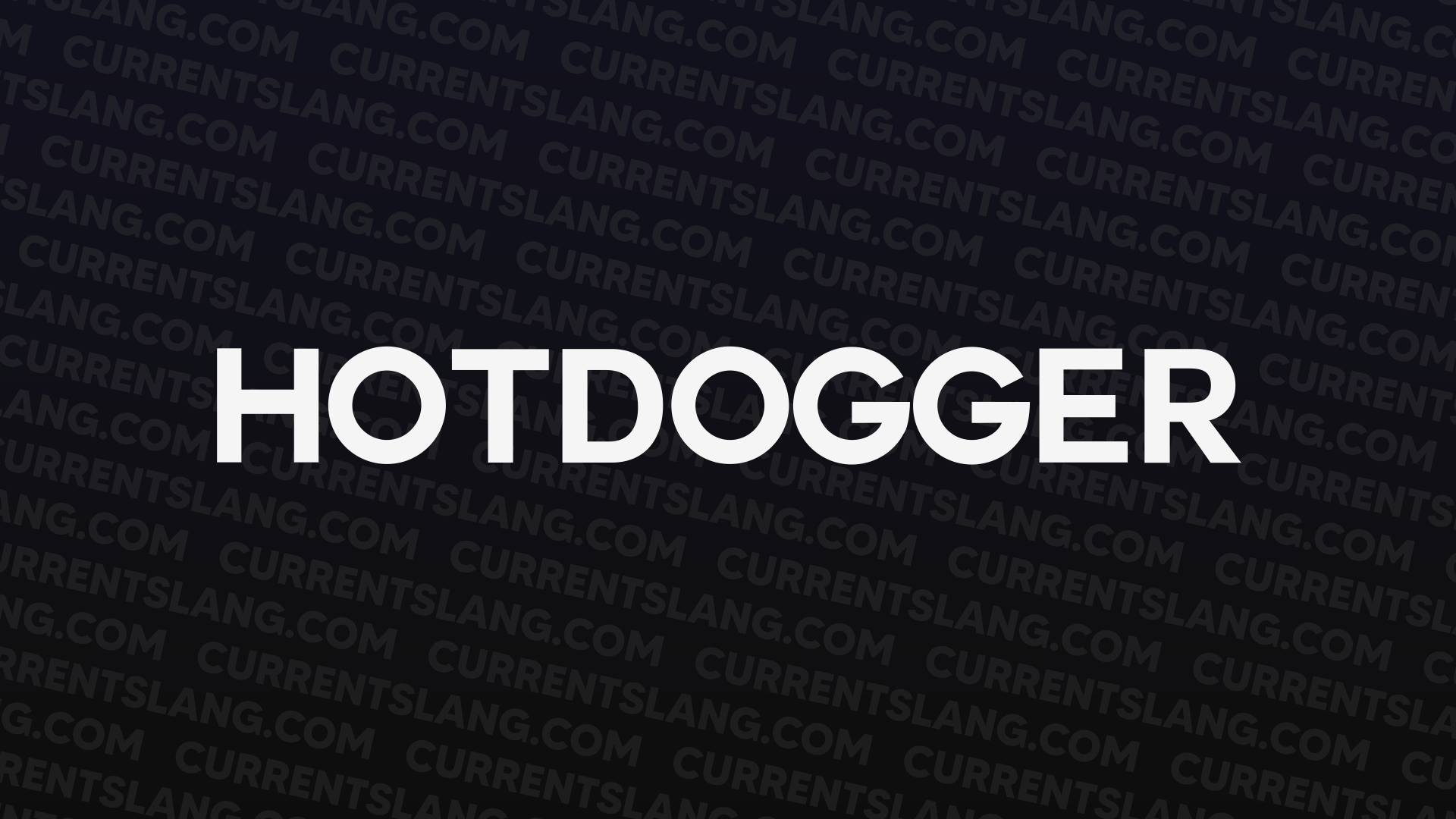 title image for Hotdogger