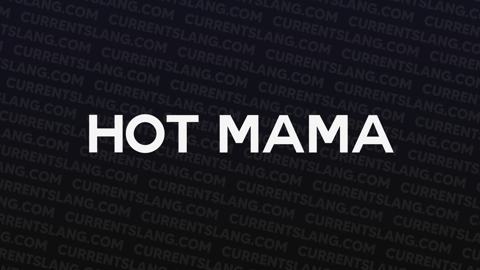 title image for Hot Mama