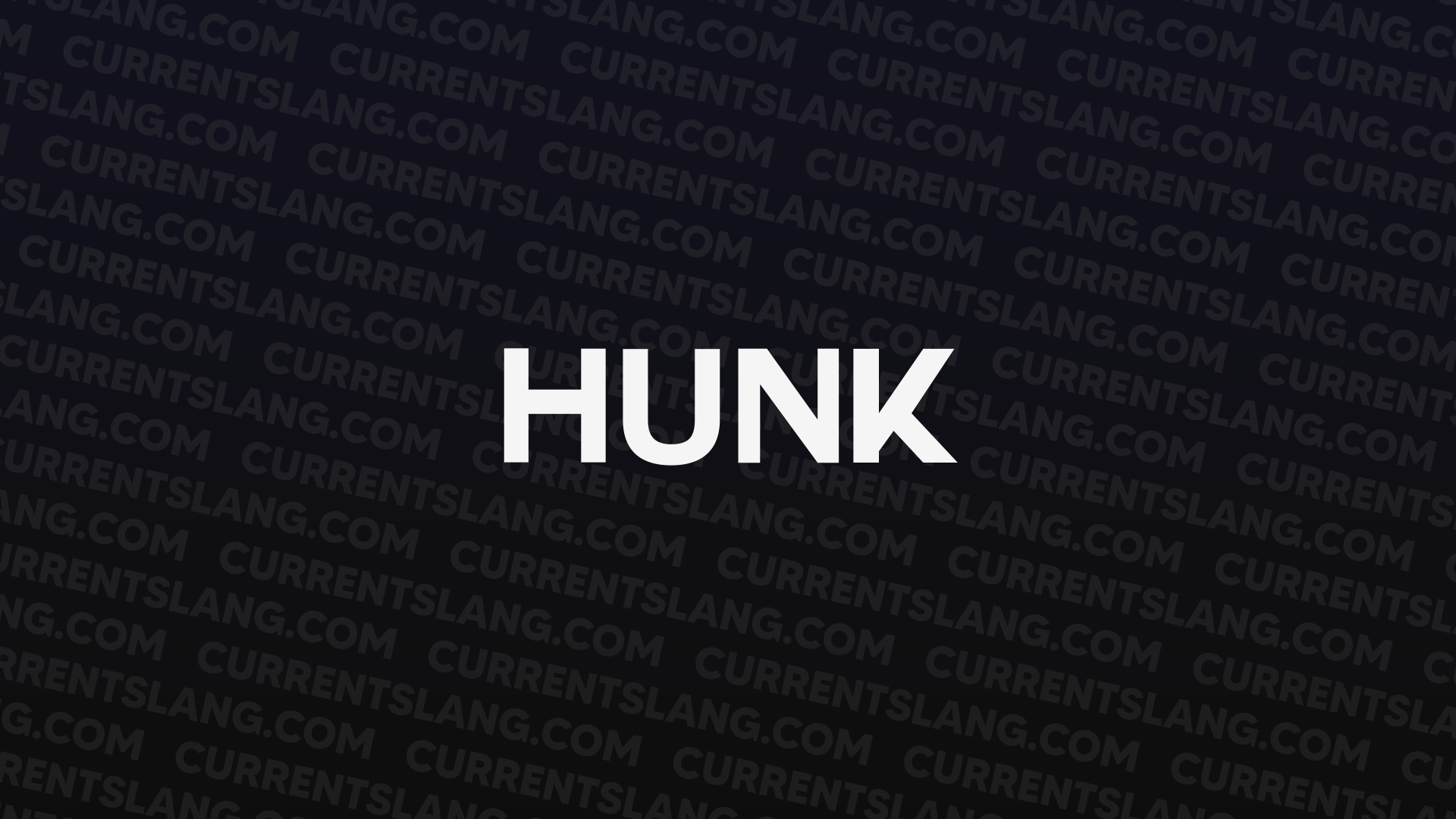 title image for Hunk