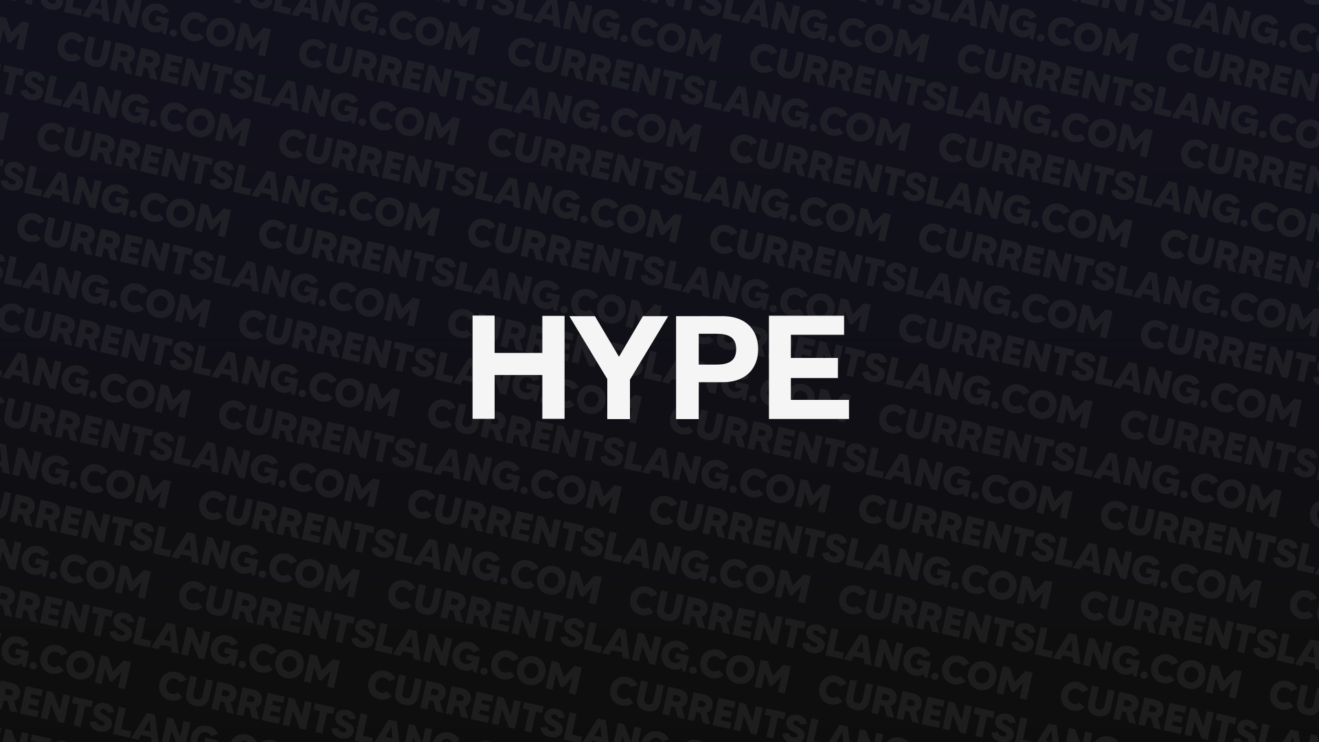 title image for Hype