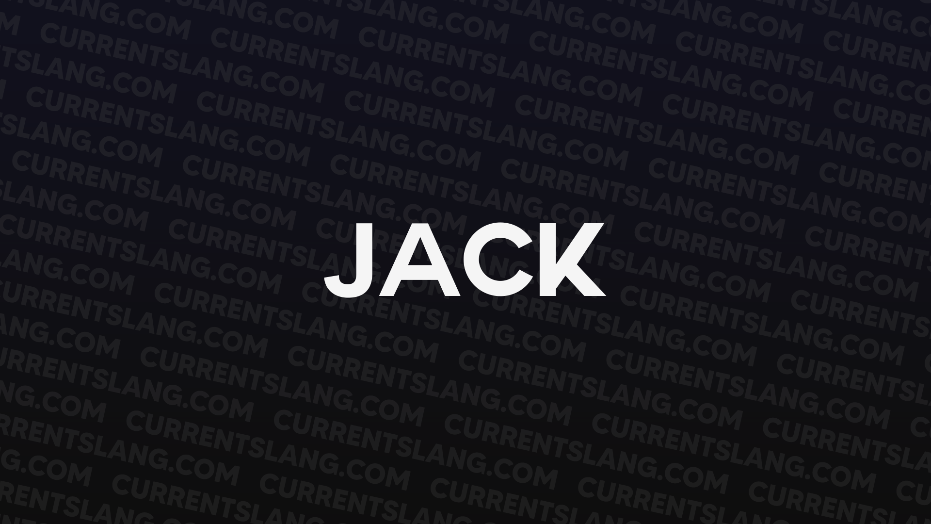 title image for jack