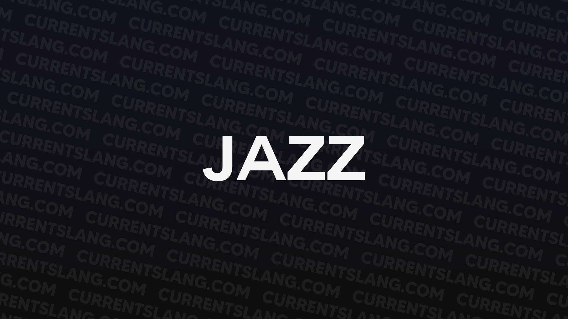 title image for jazz