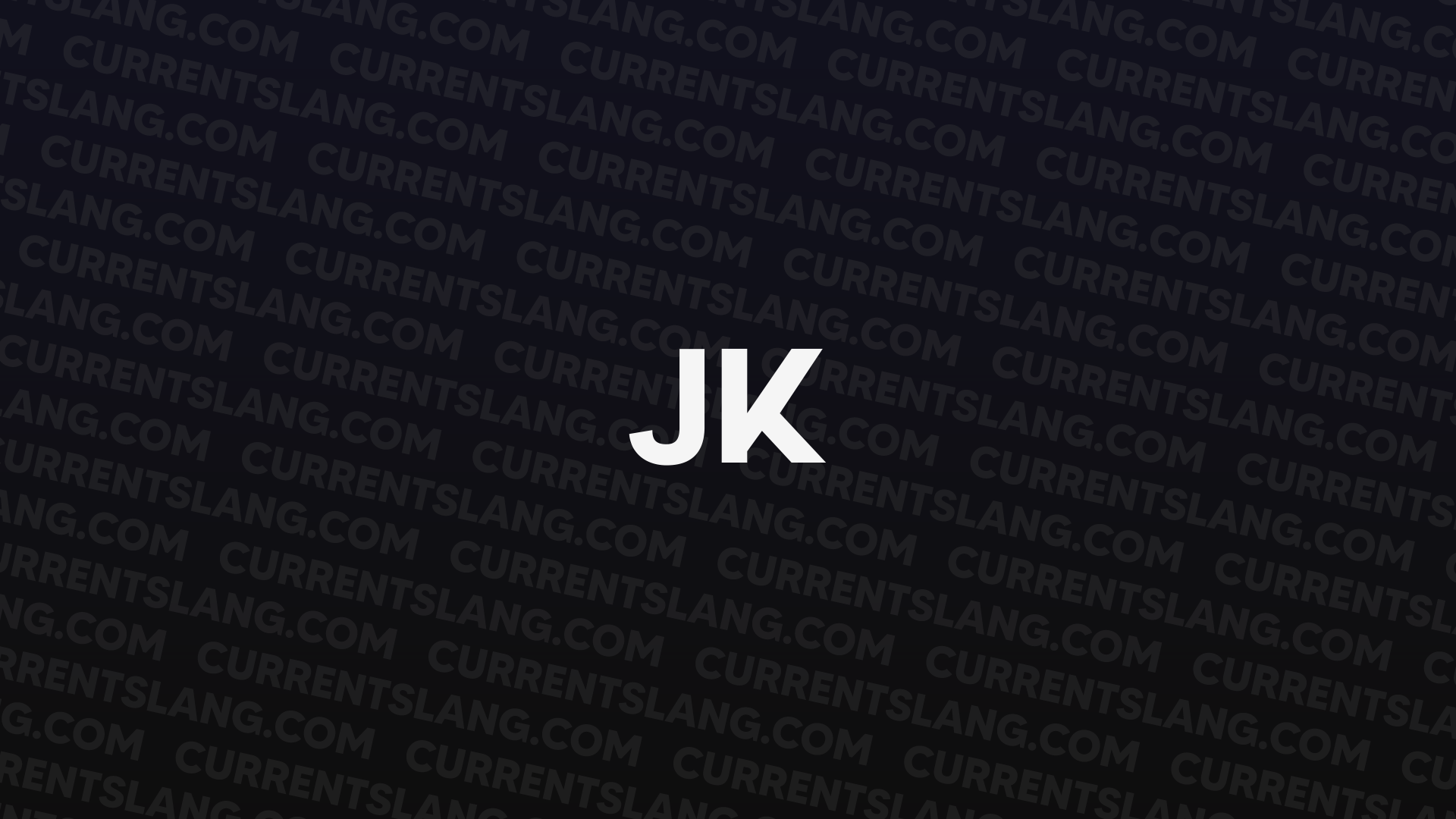 title image for JK