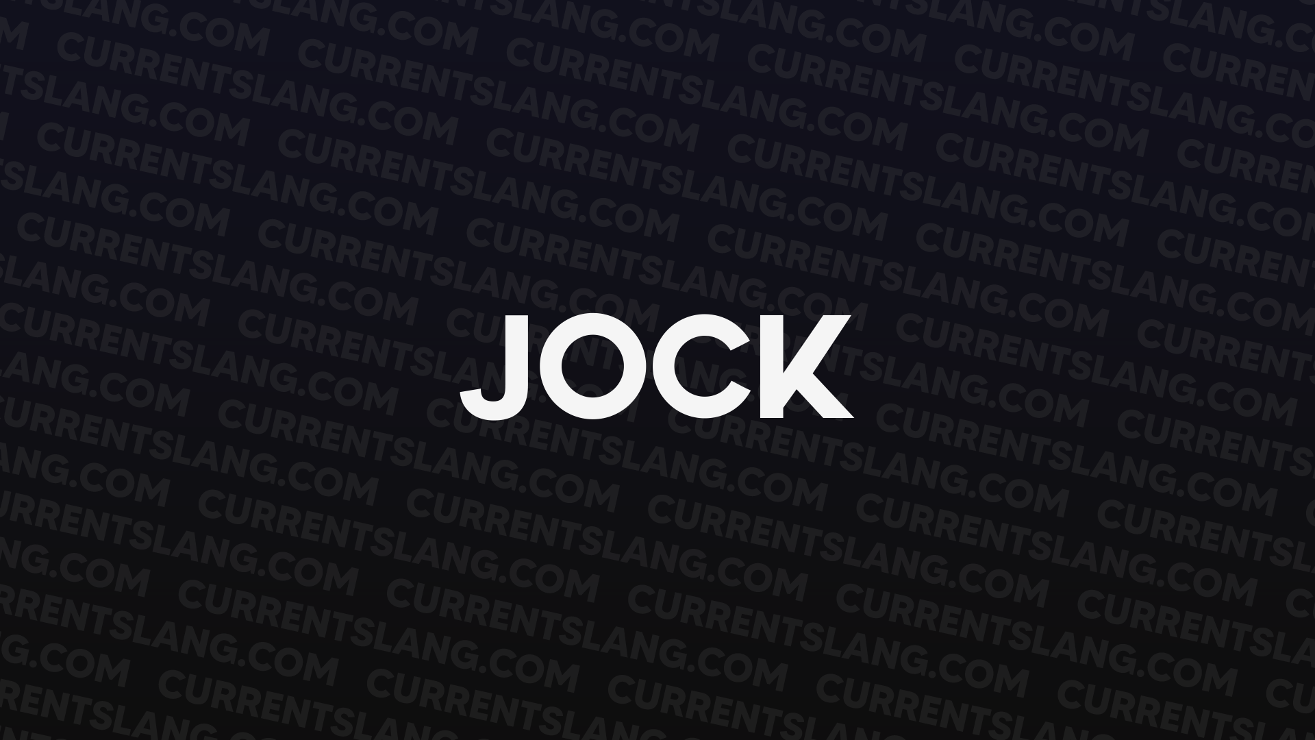 title image for Jock