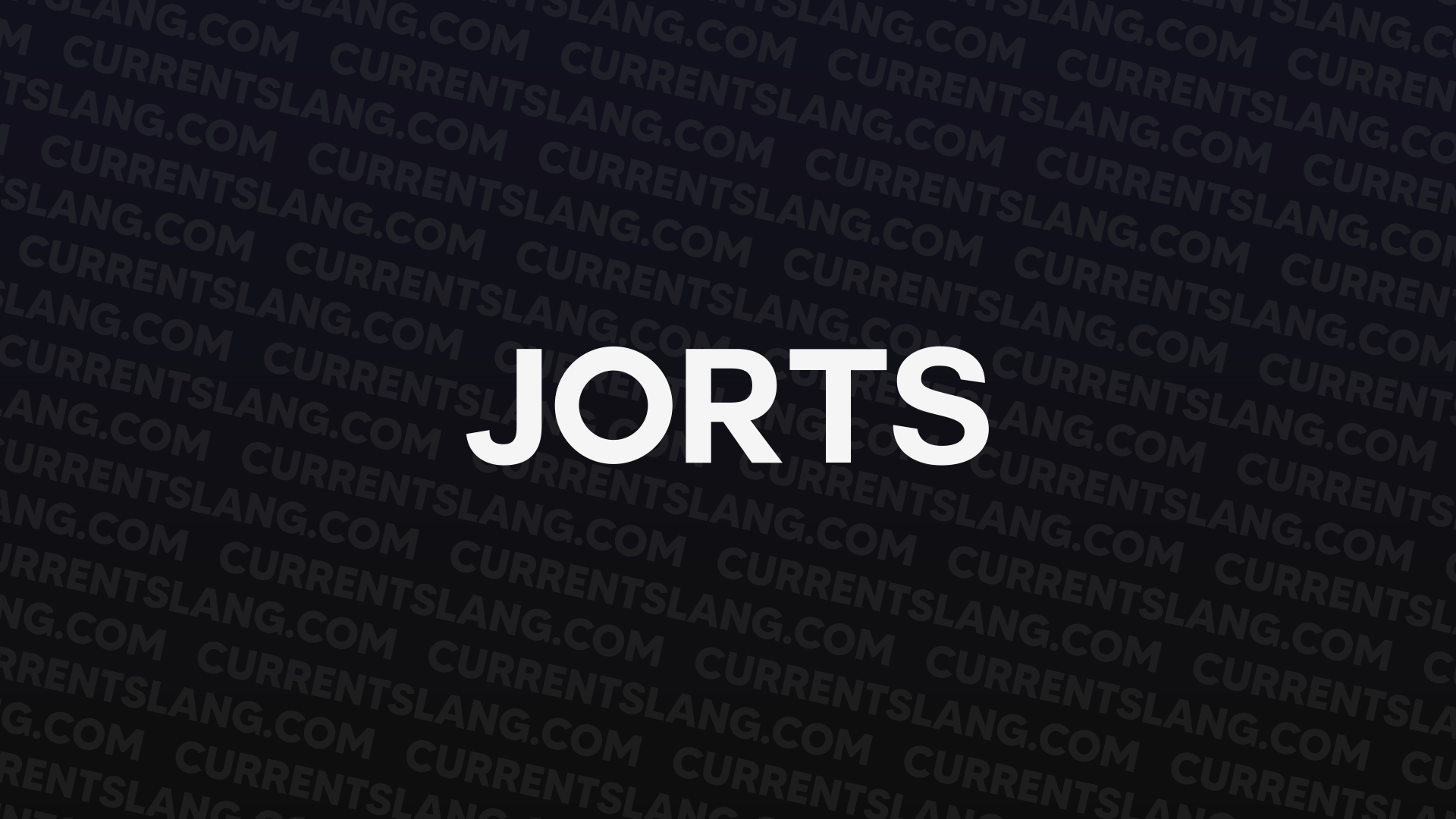 title image for Jorts