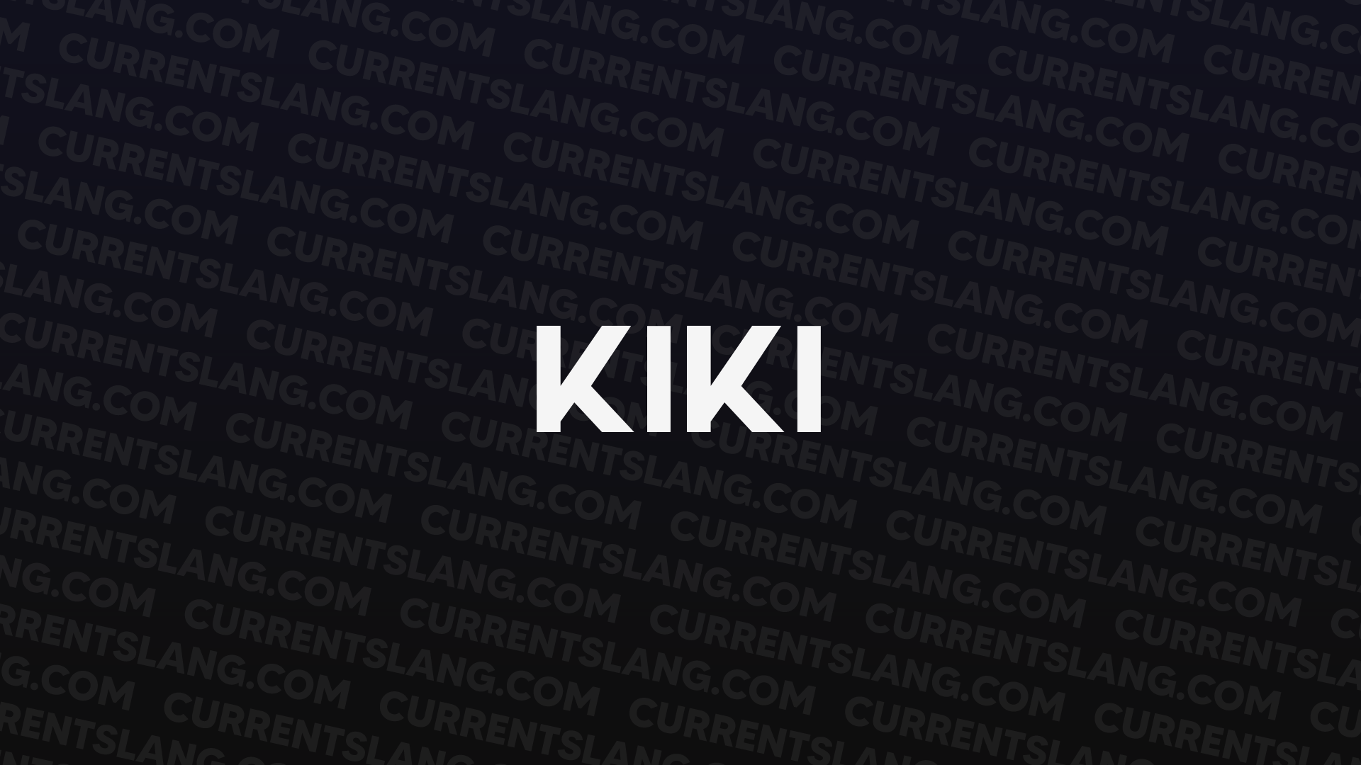 title image for Kiki