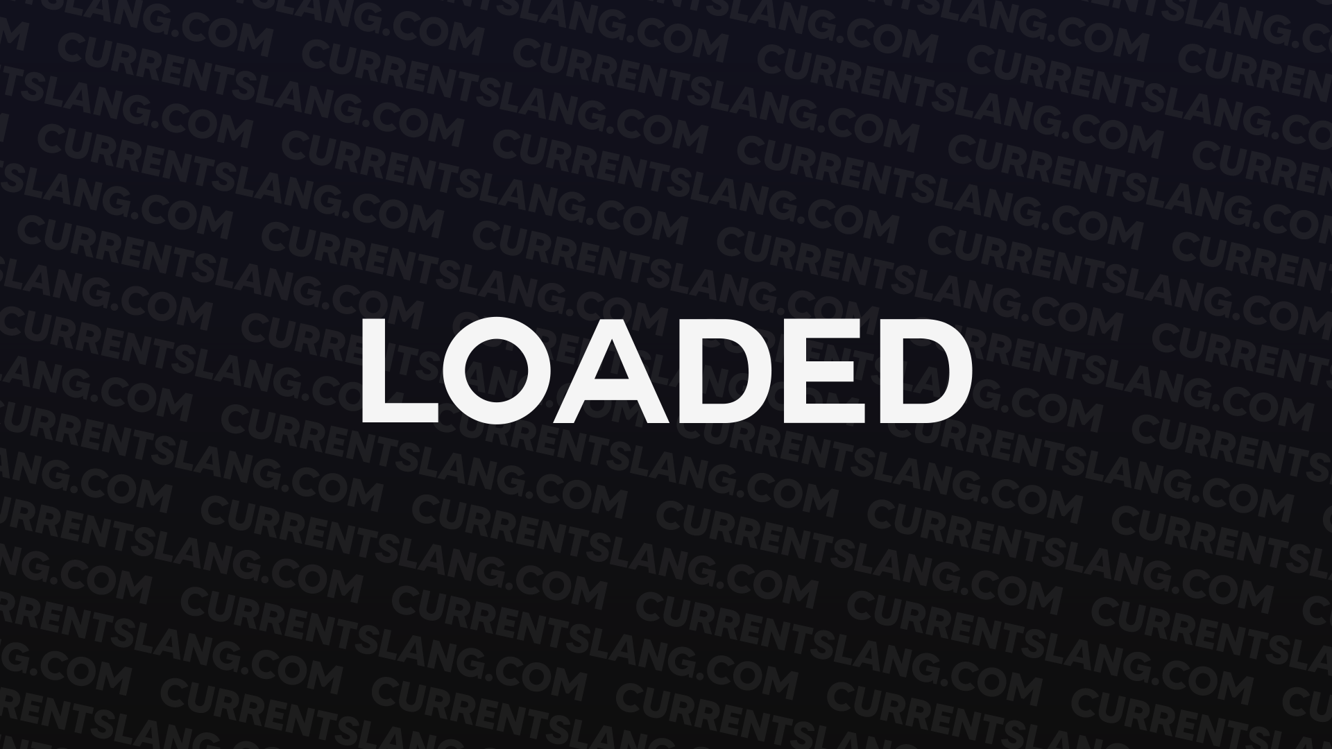 title image for Loaded