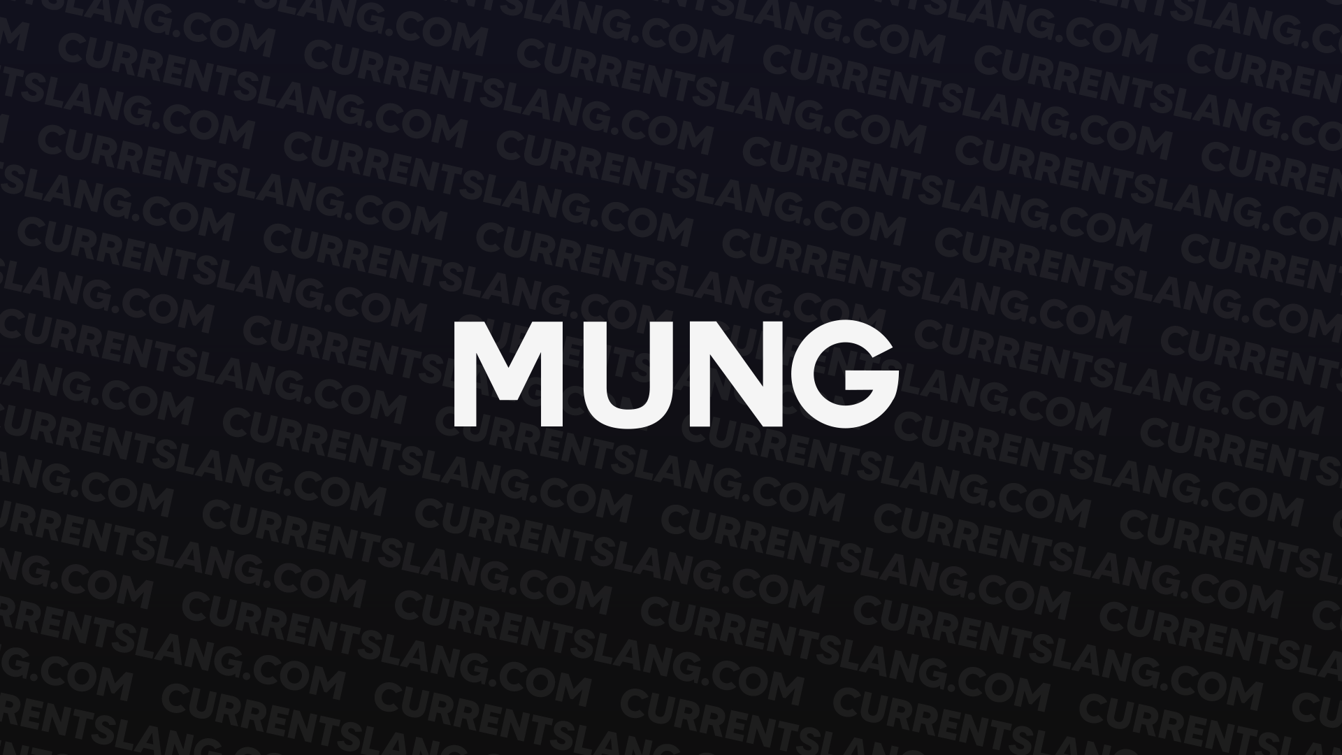title image for Mung