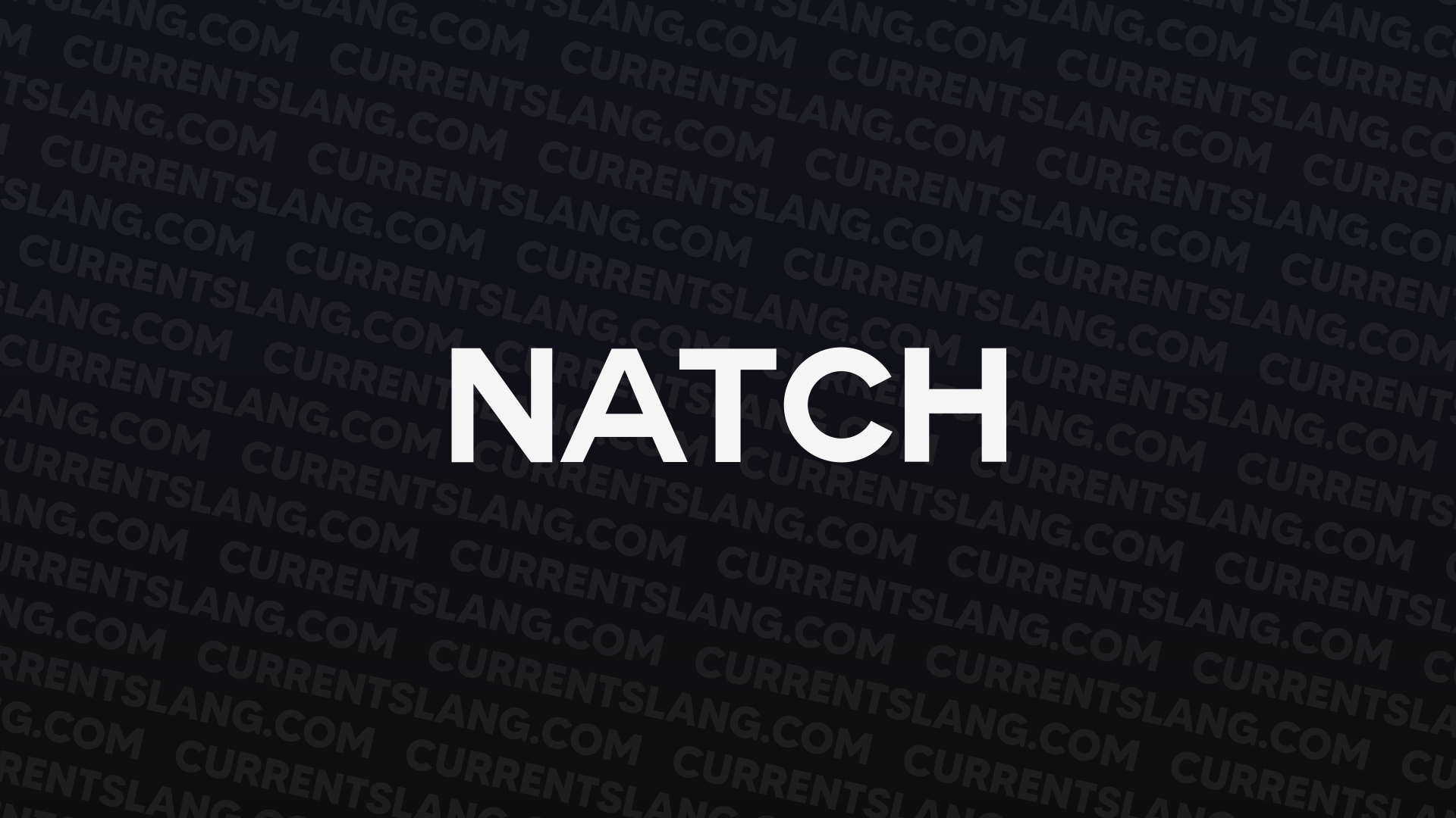 title image for natch