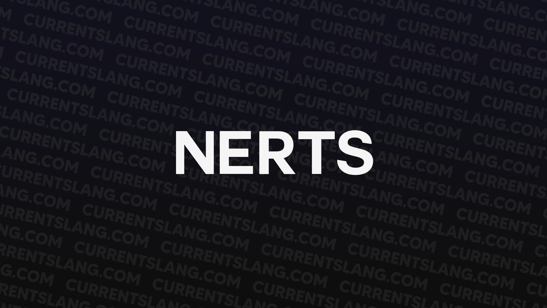 title image for nerts