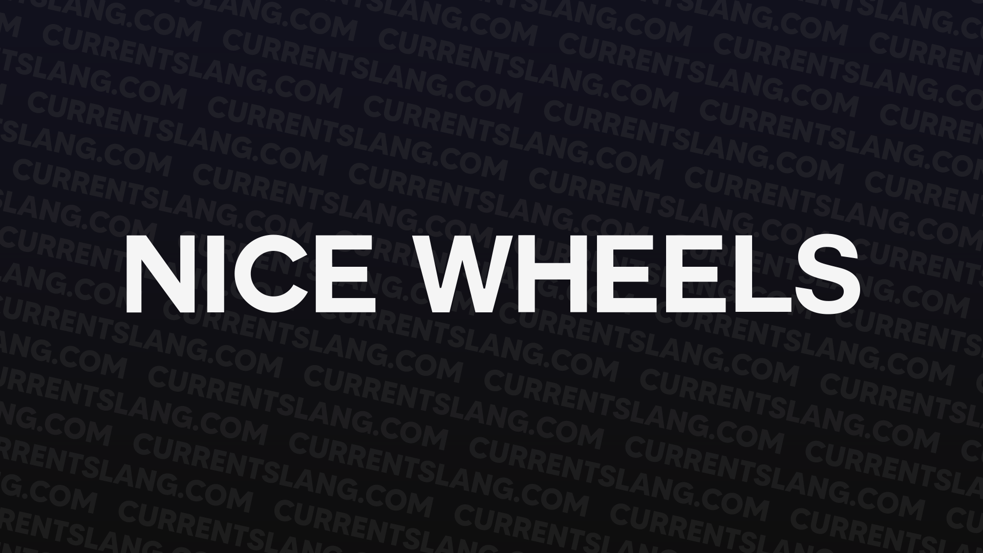 title image for Nice Wheels