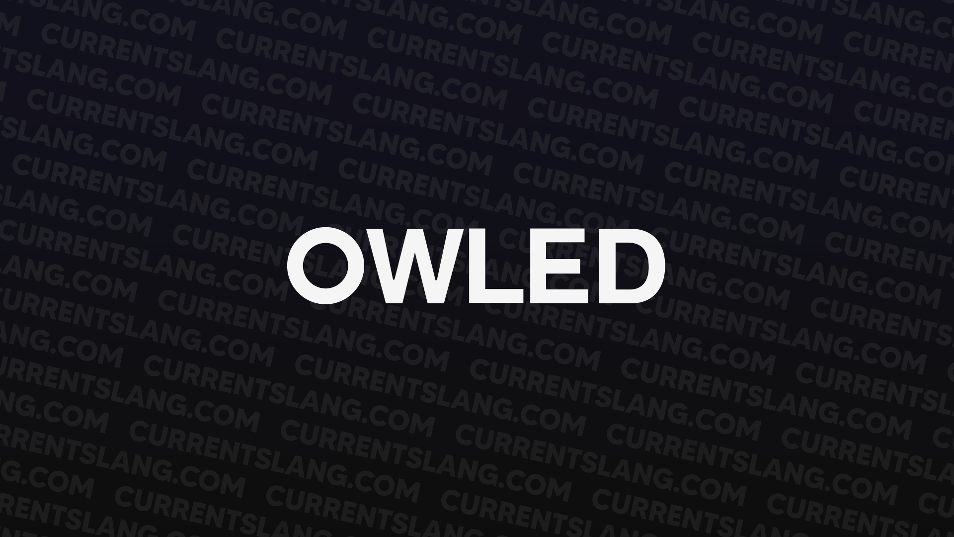 title image for owled
