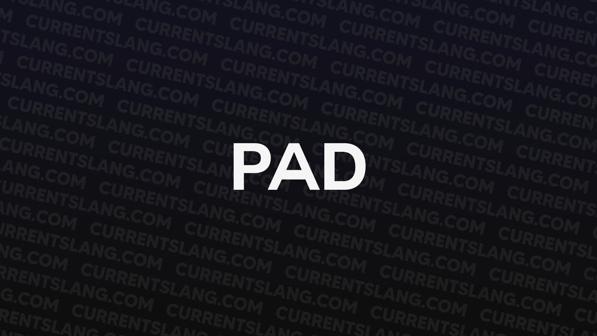 title image for Pad
