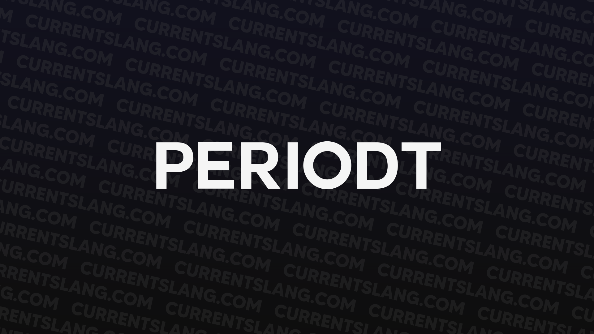 title image for Periodt