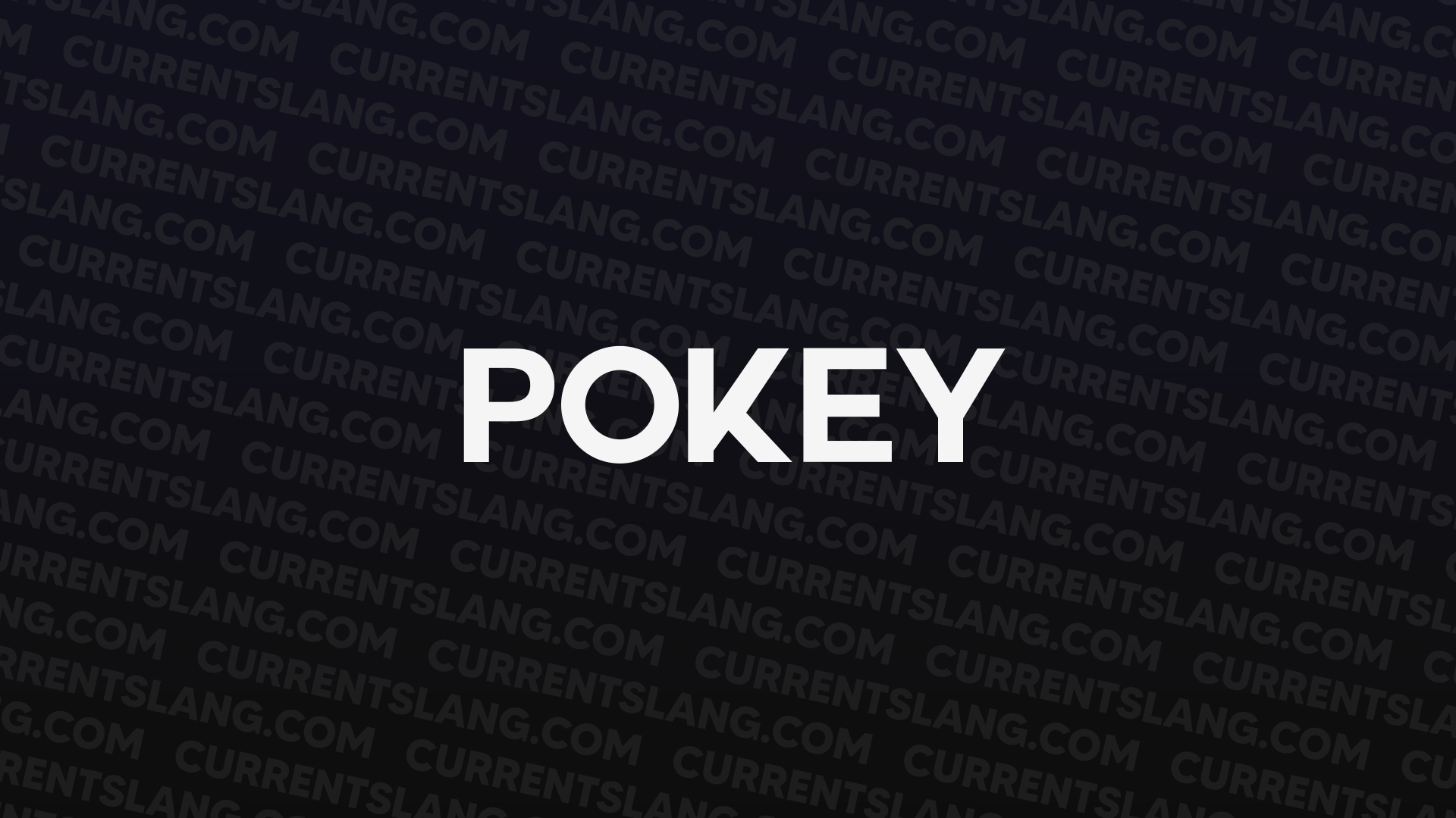 title image for pokey