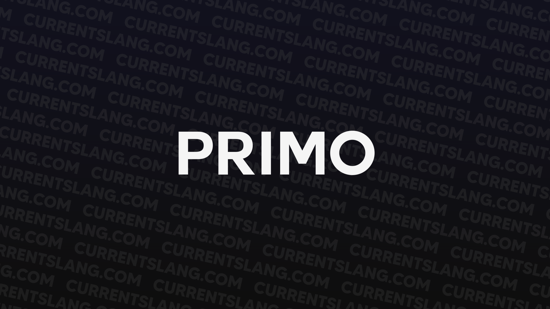 title image for Primo