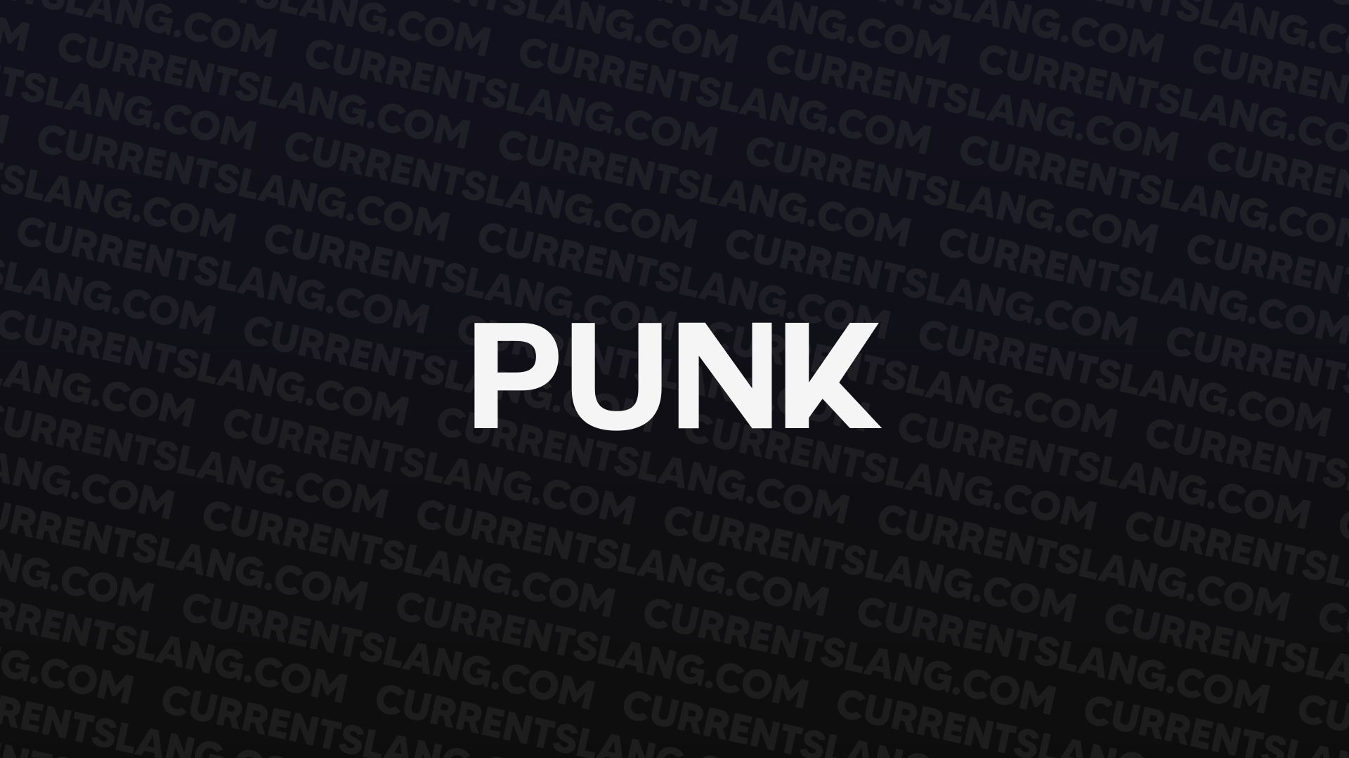 title image for punk