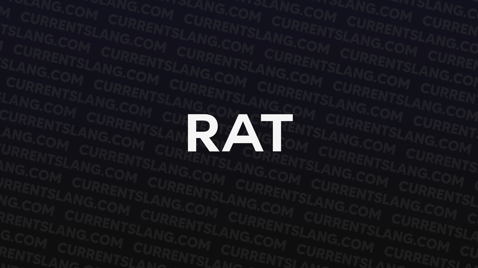 title image for rat