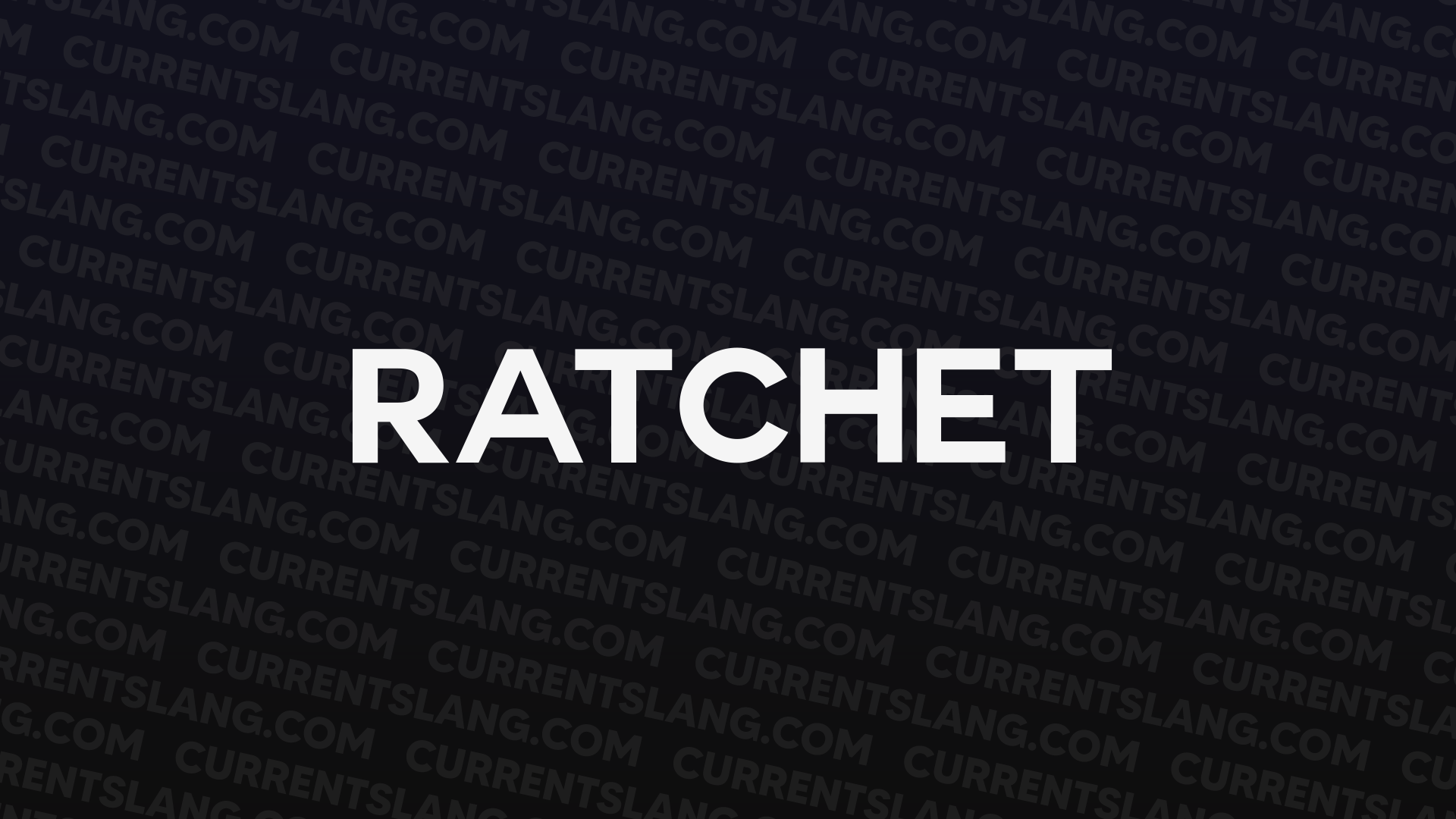 title image for Ratchet