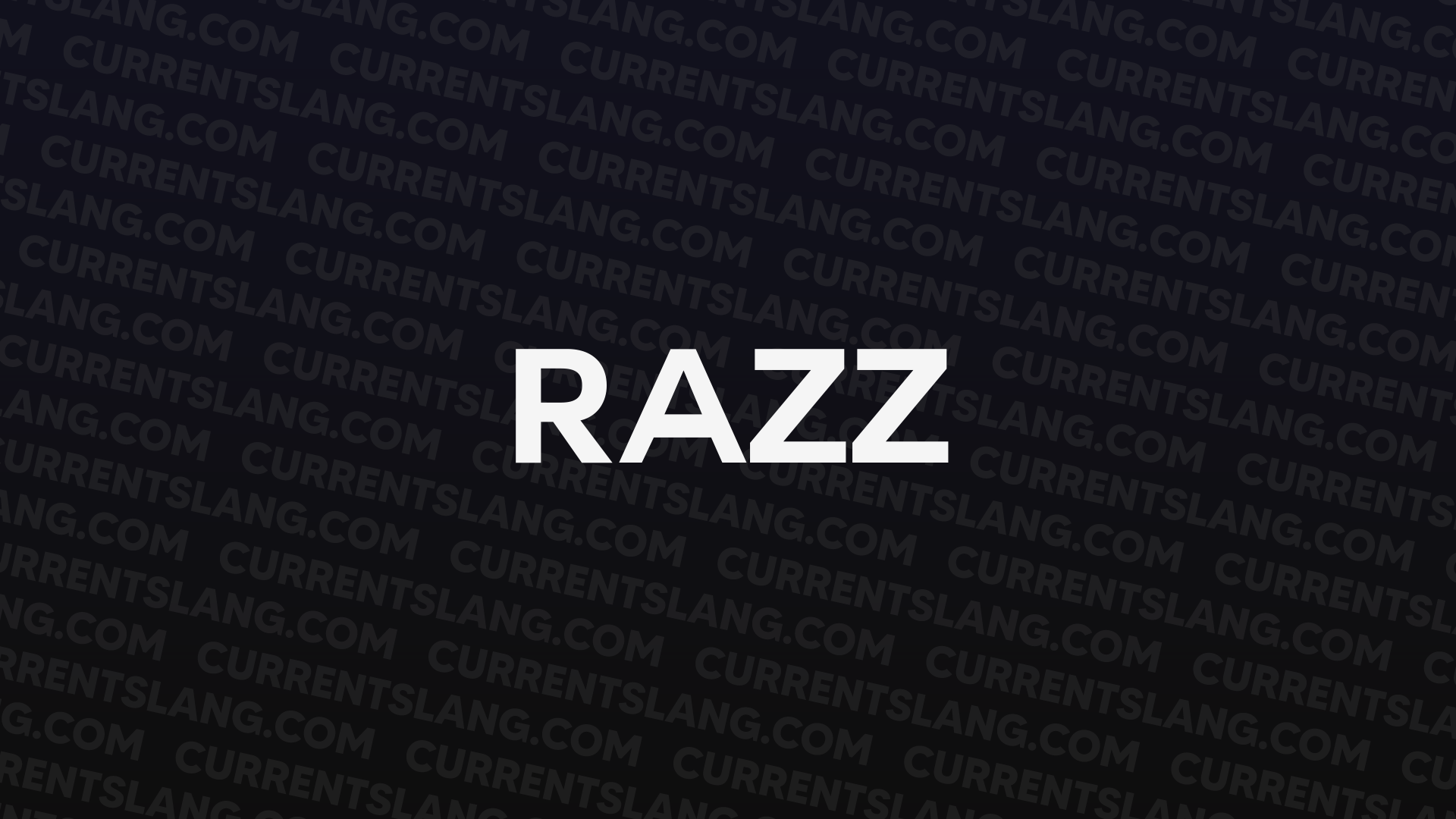 title image for razz