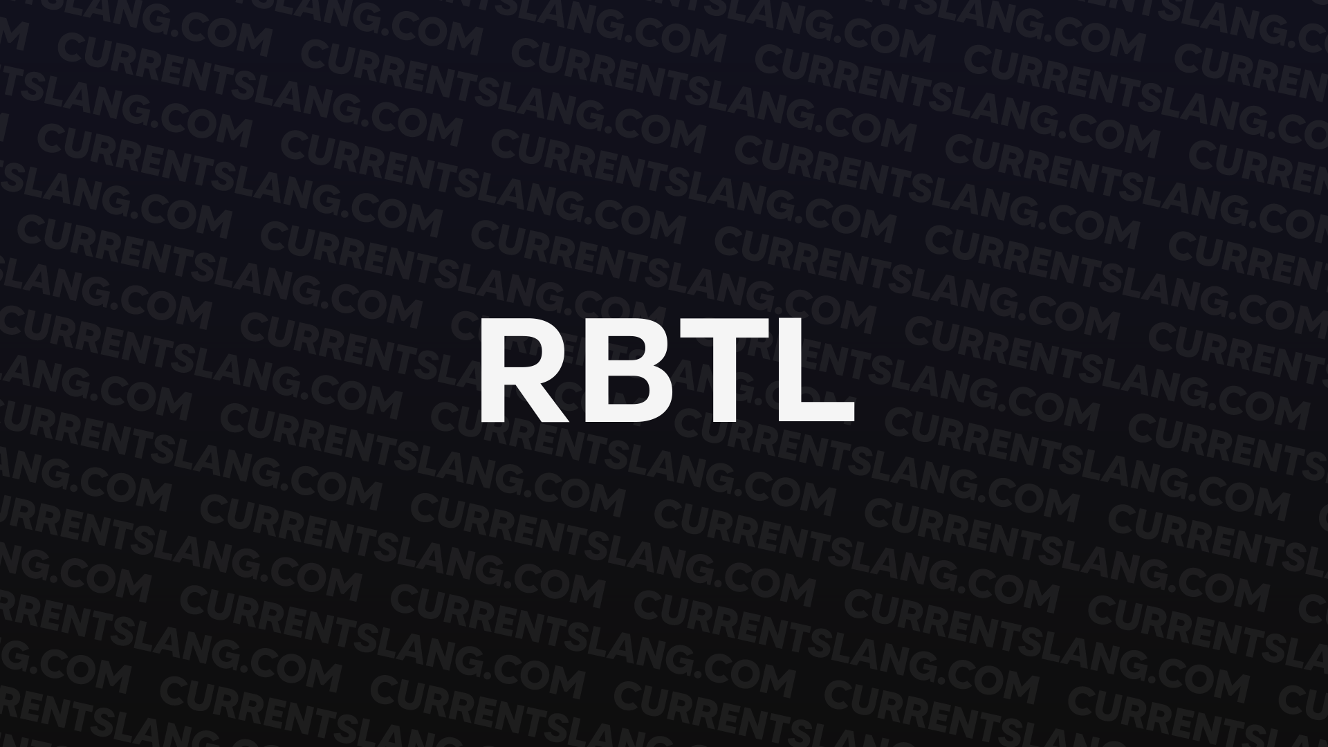 title image for RBTL