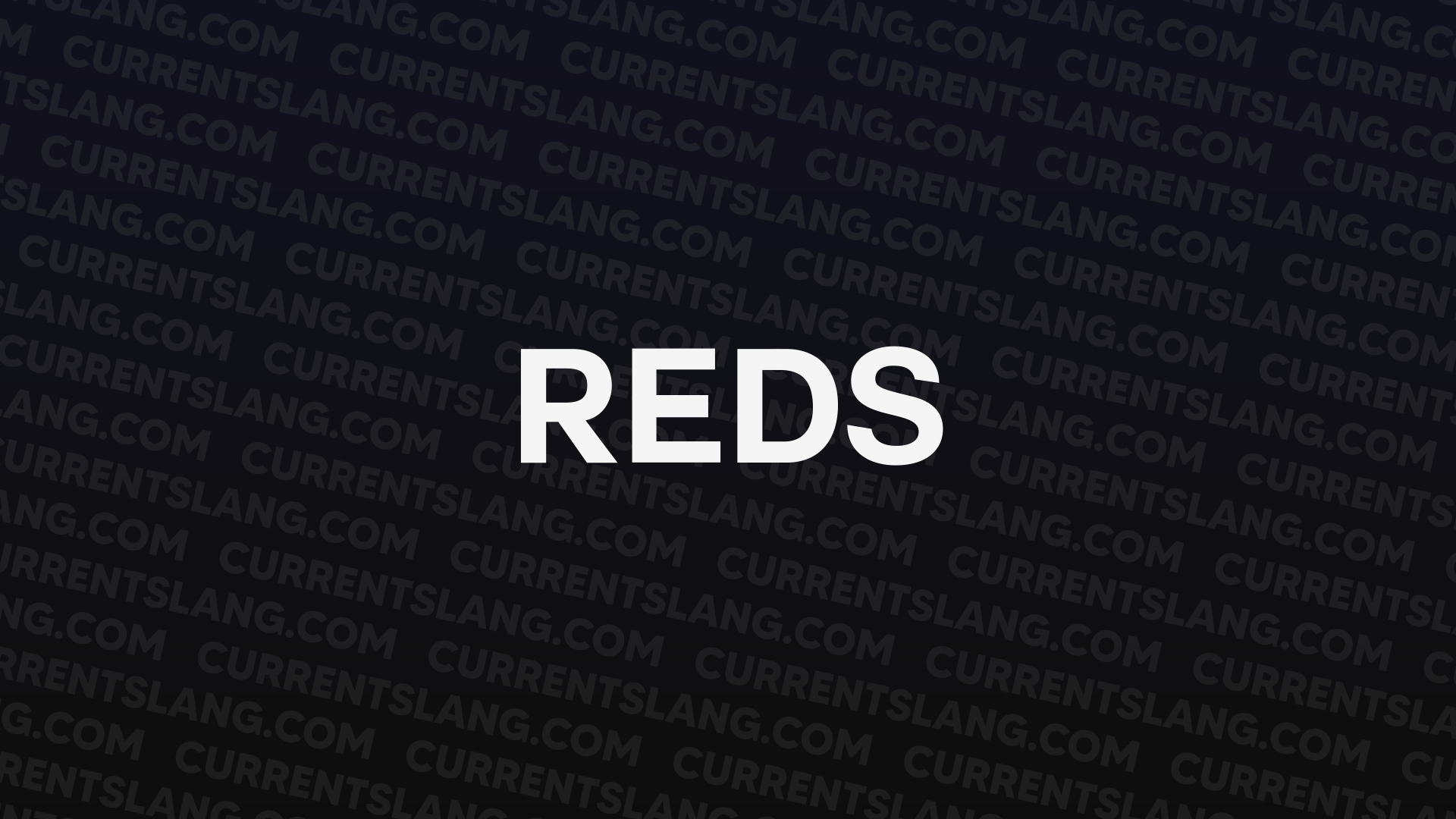 title image for Reds