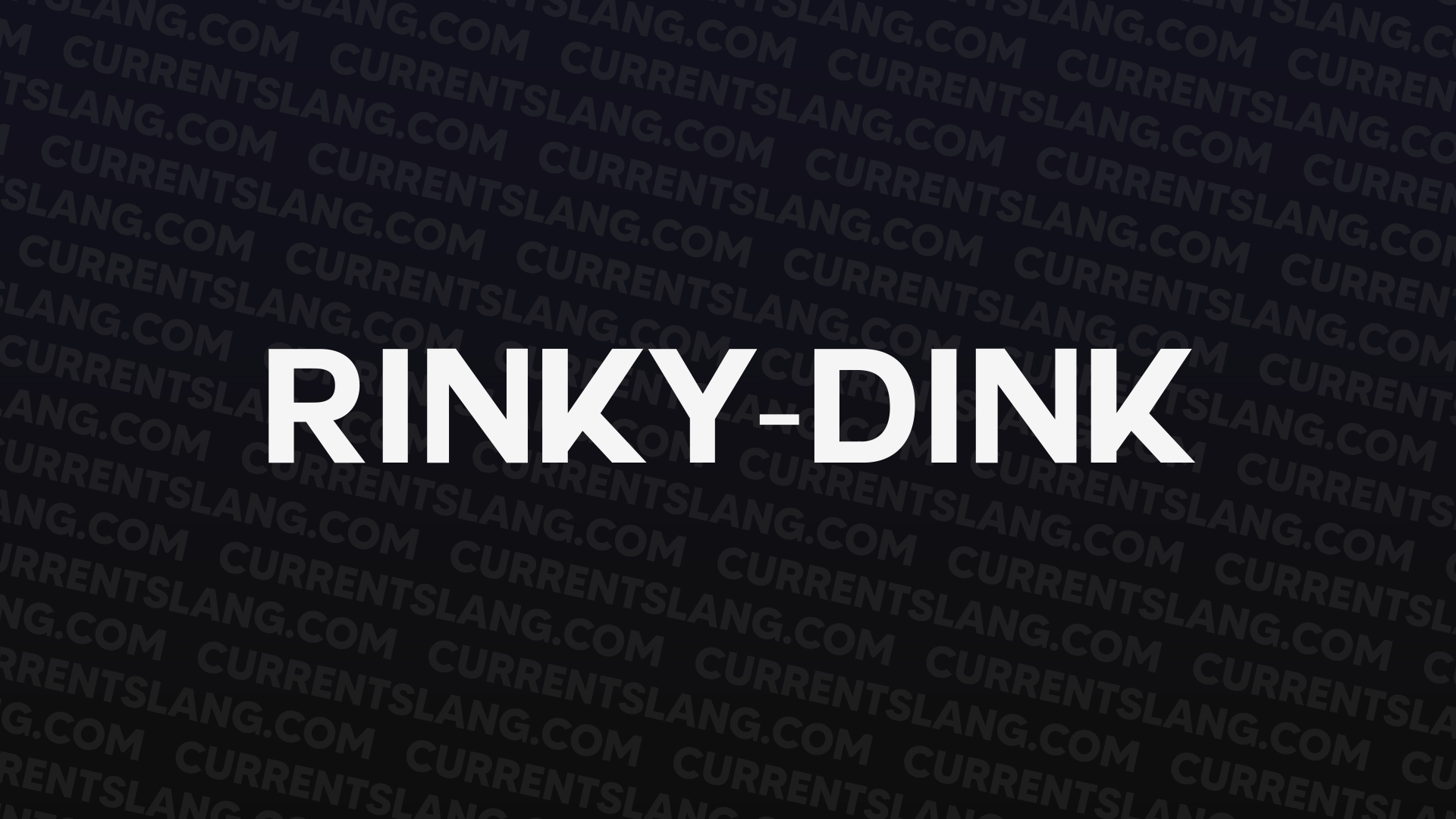 title image for rinky-dink