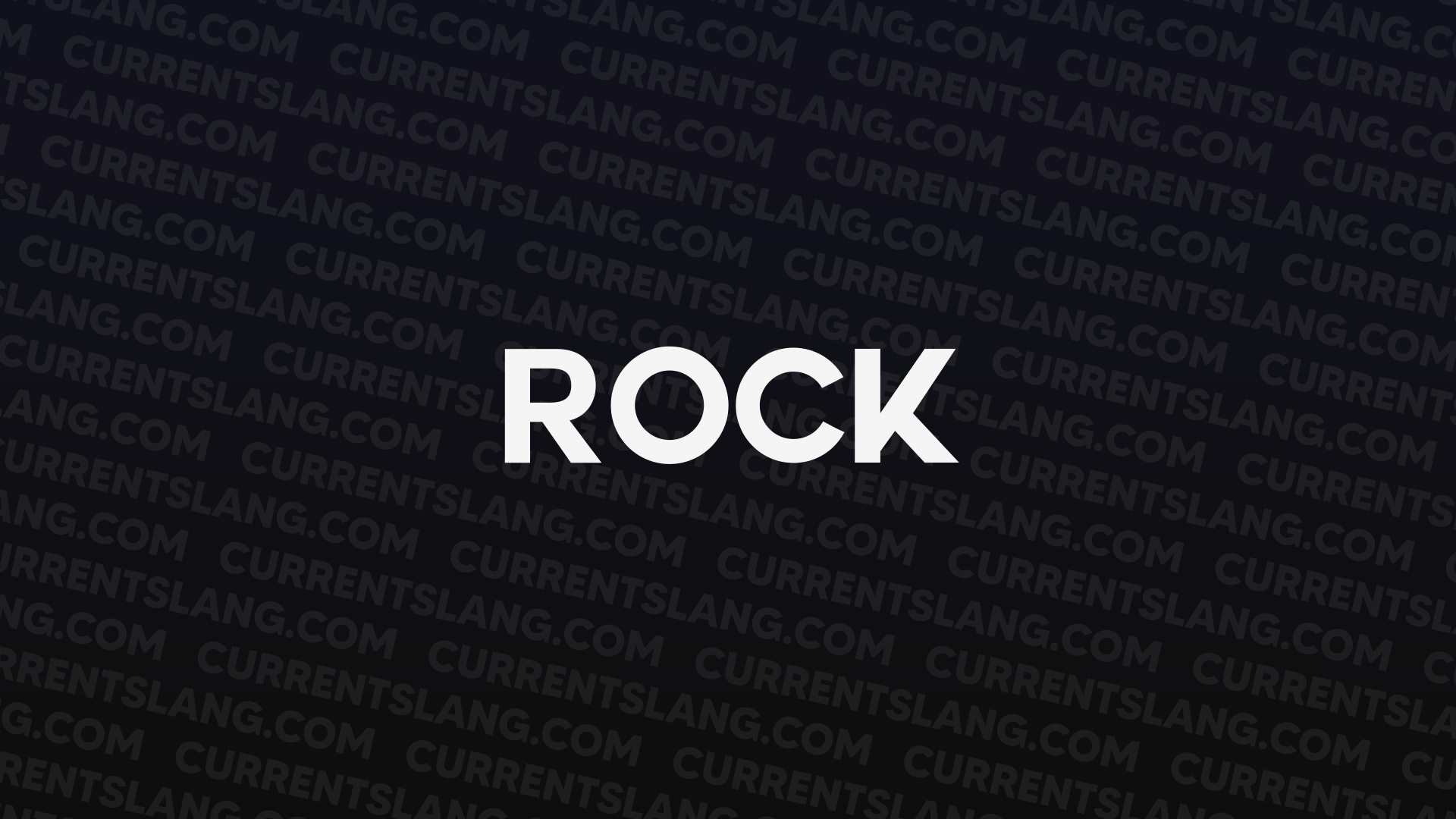 title image for Rock