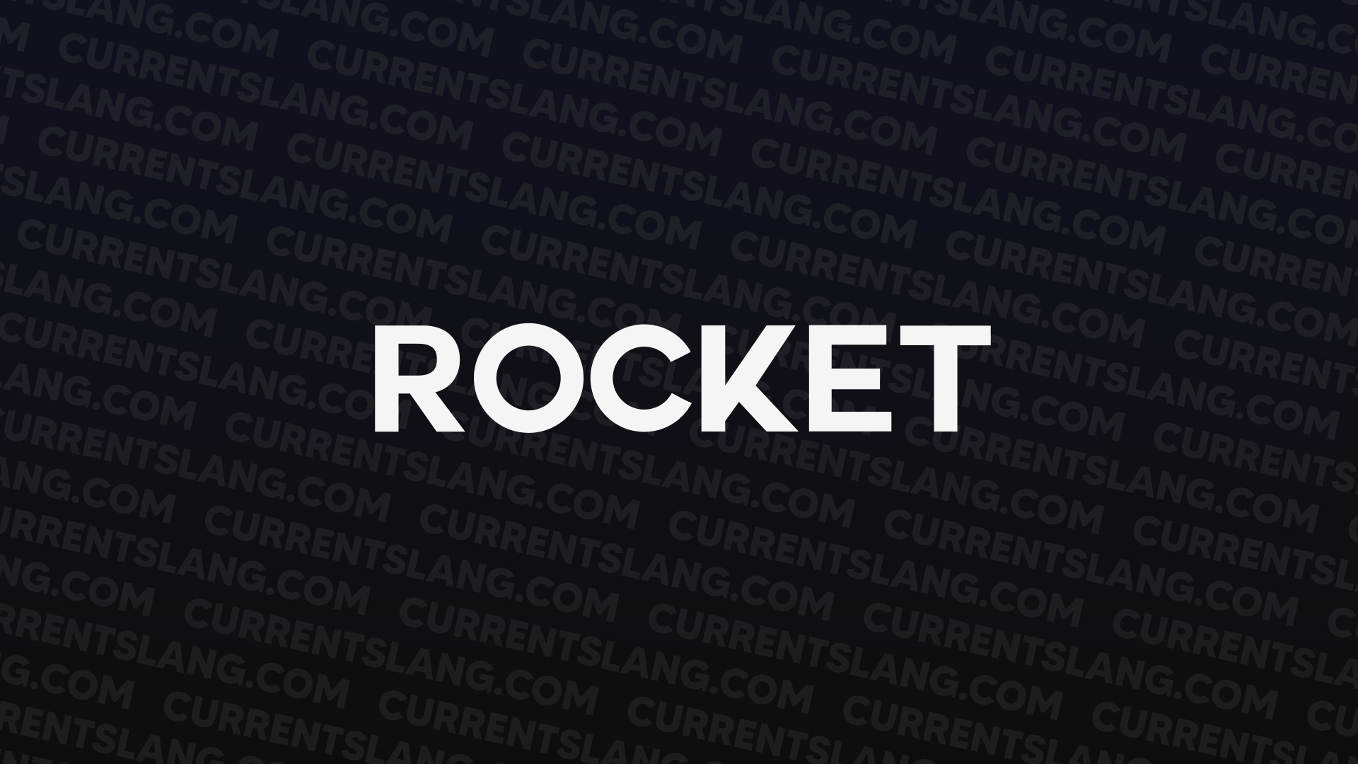 title image for Rocket