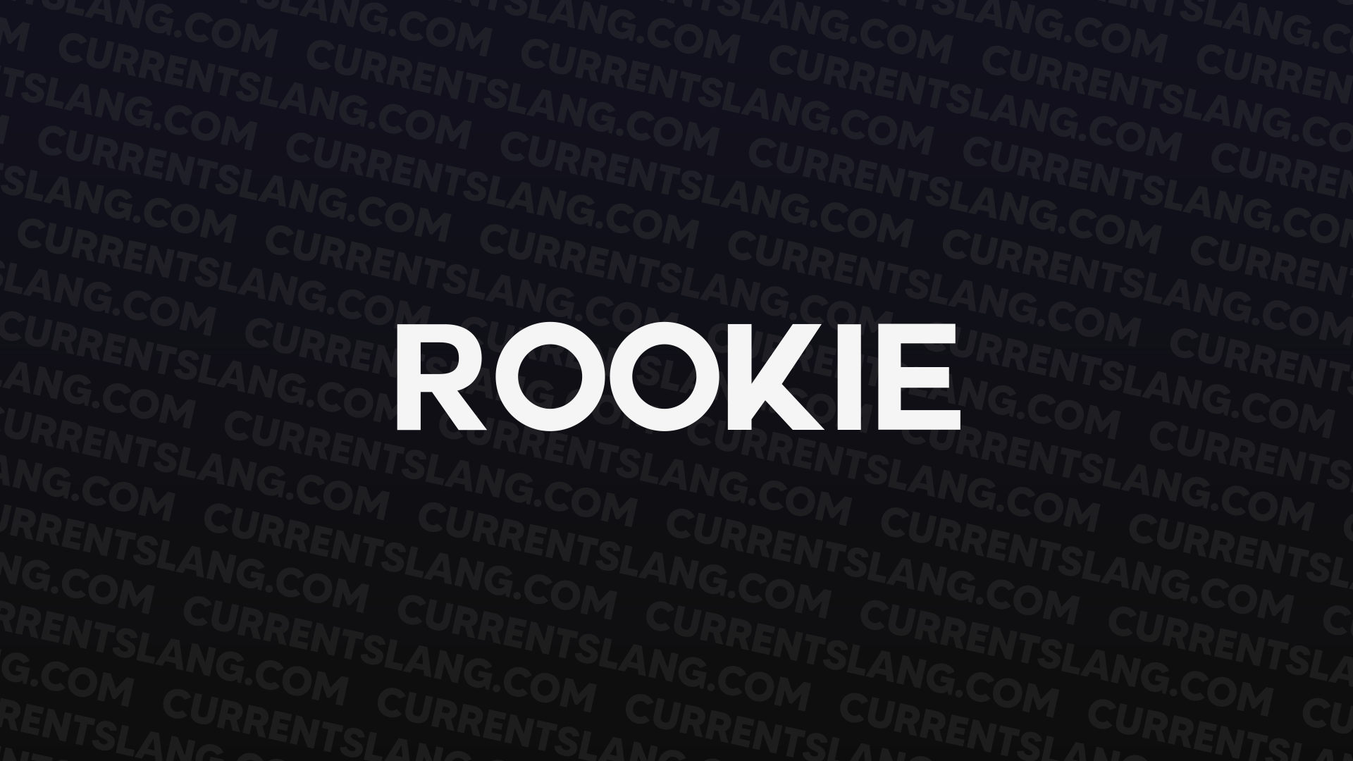 title image for rookie