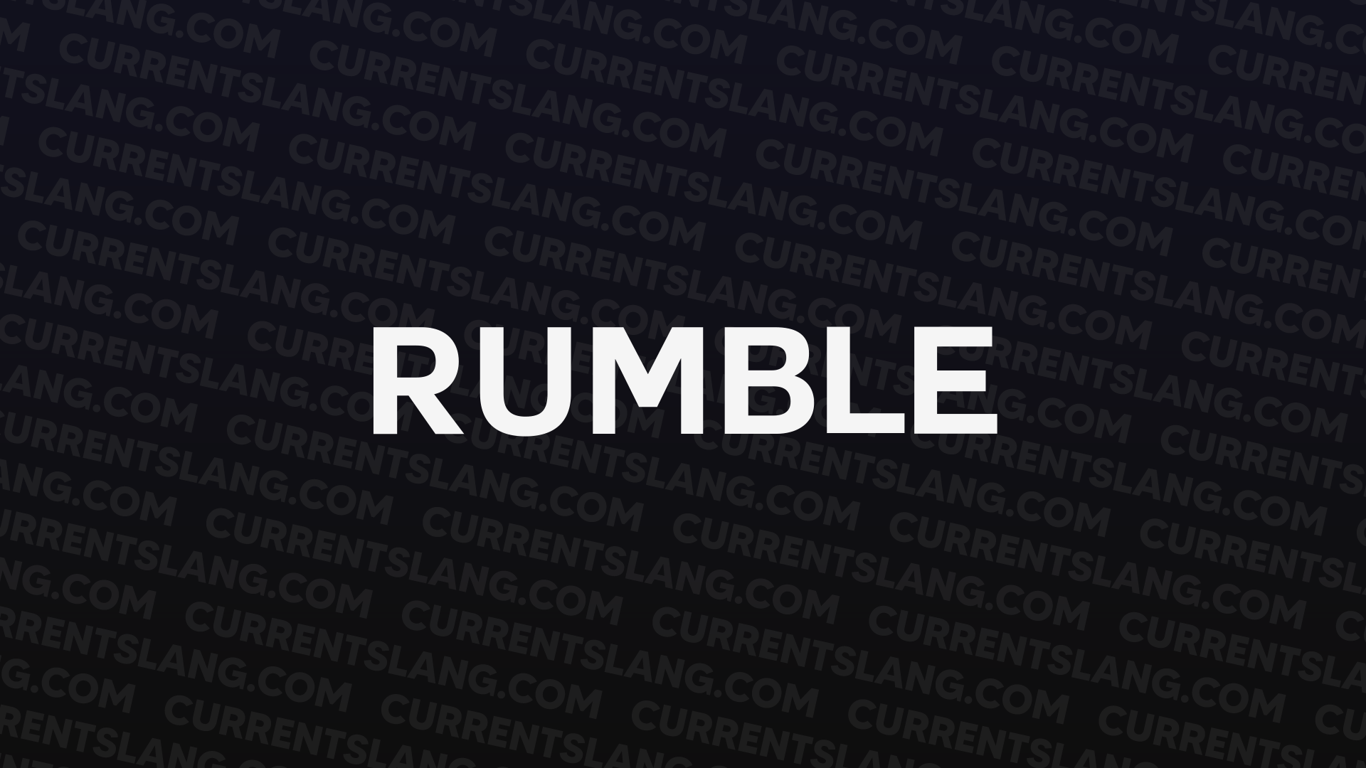 title image for Rumble
