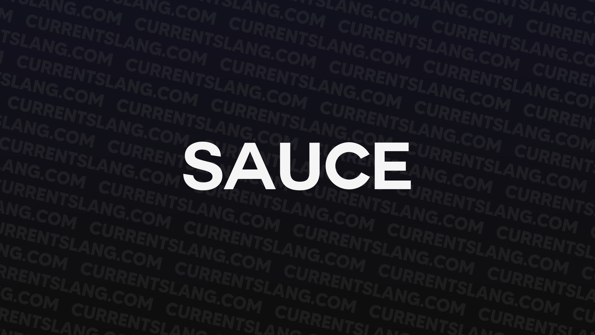 title image for sauce