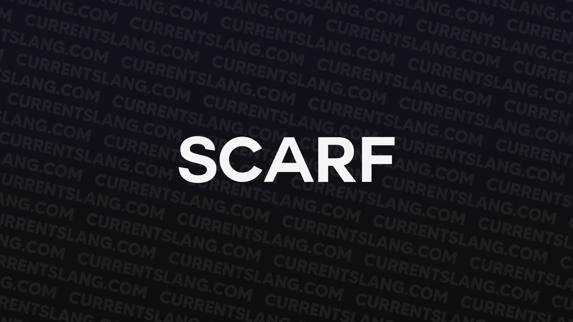 title image for Scarf