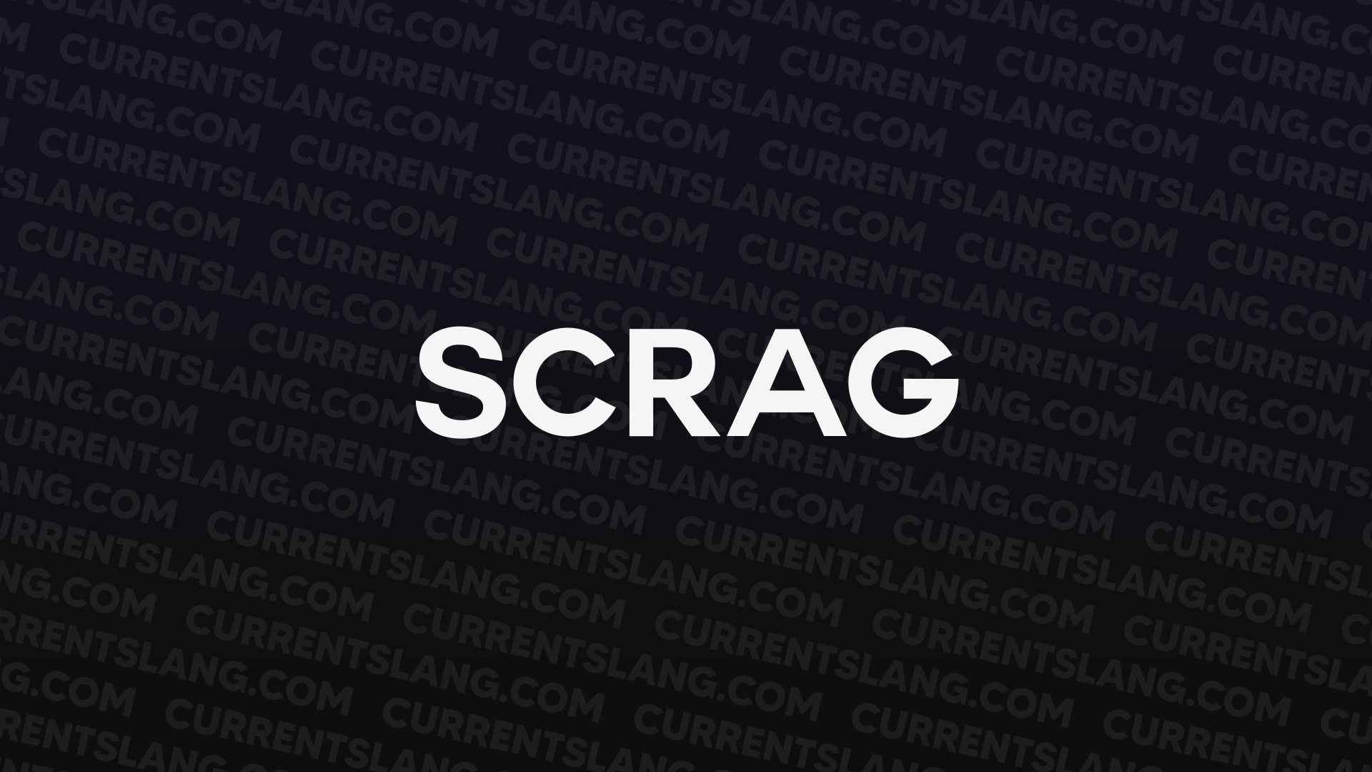 title image for scrag
