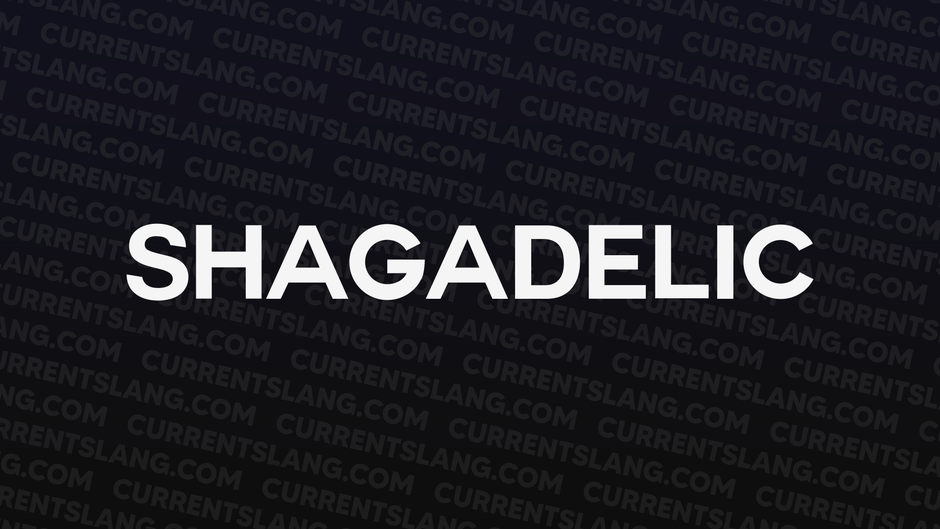 title image for Shagadelic