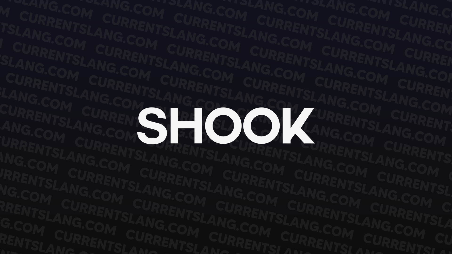 title image for Shook