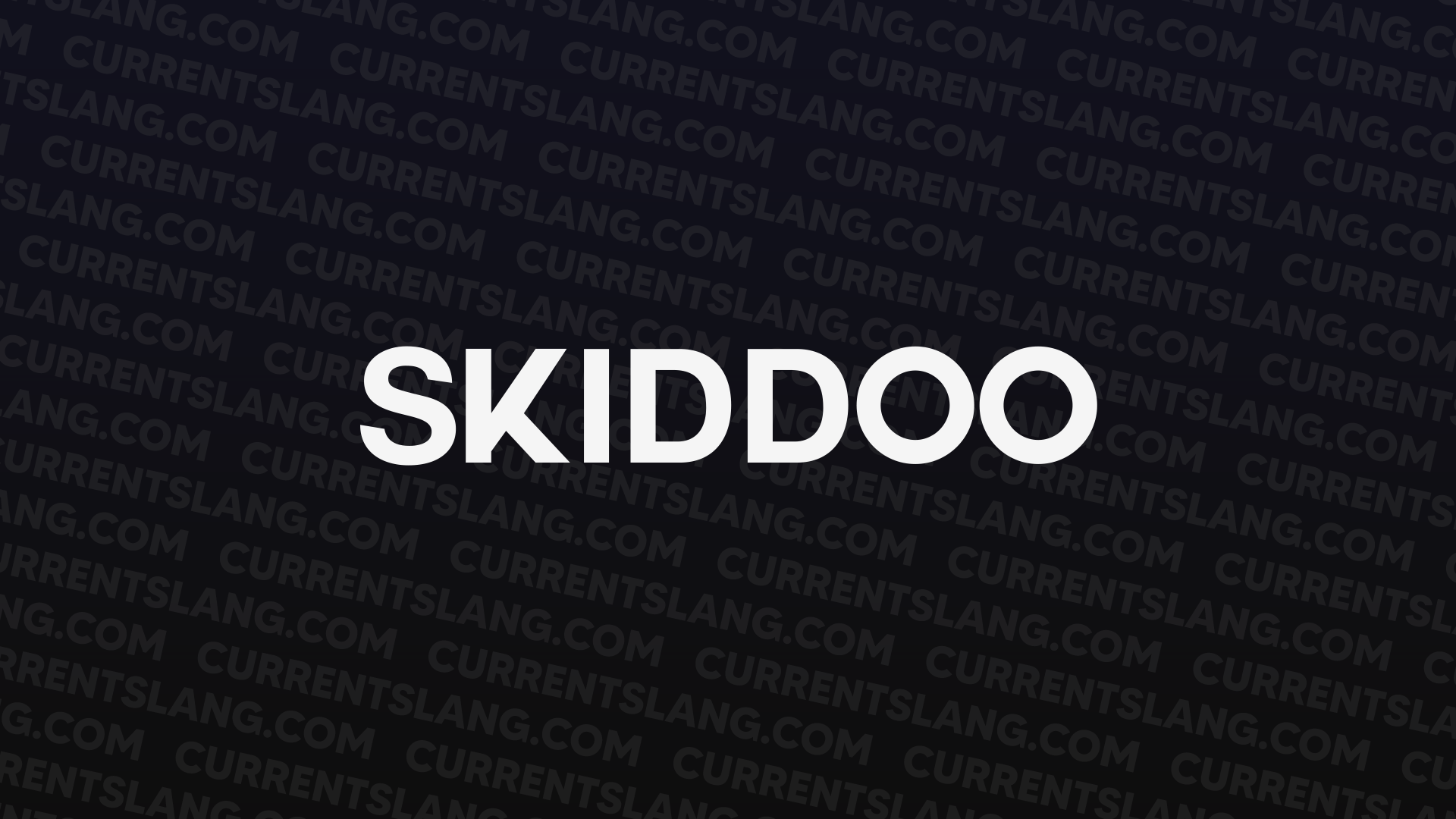 title image for skiddoo