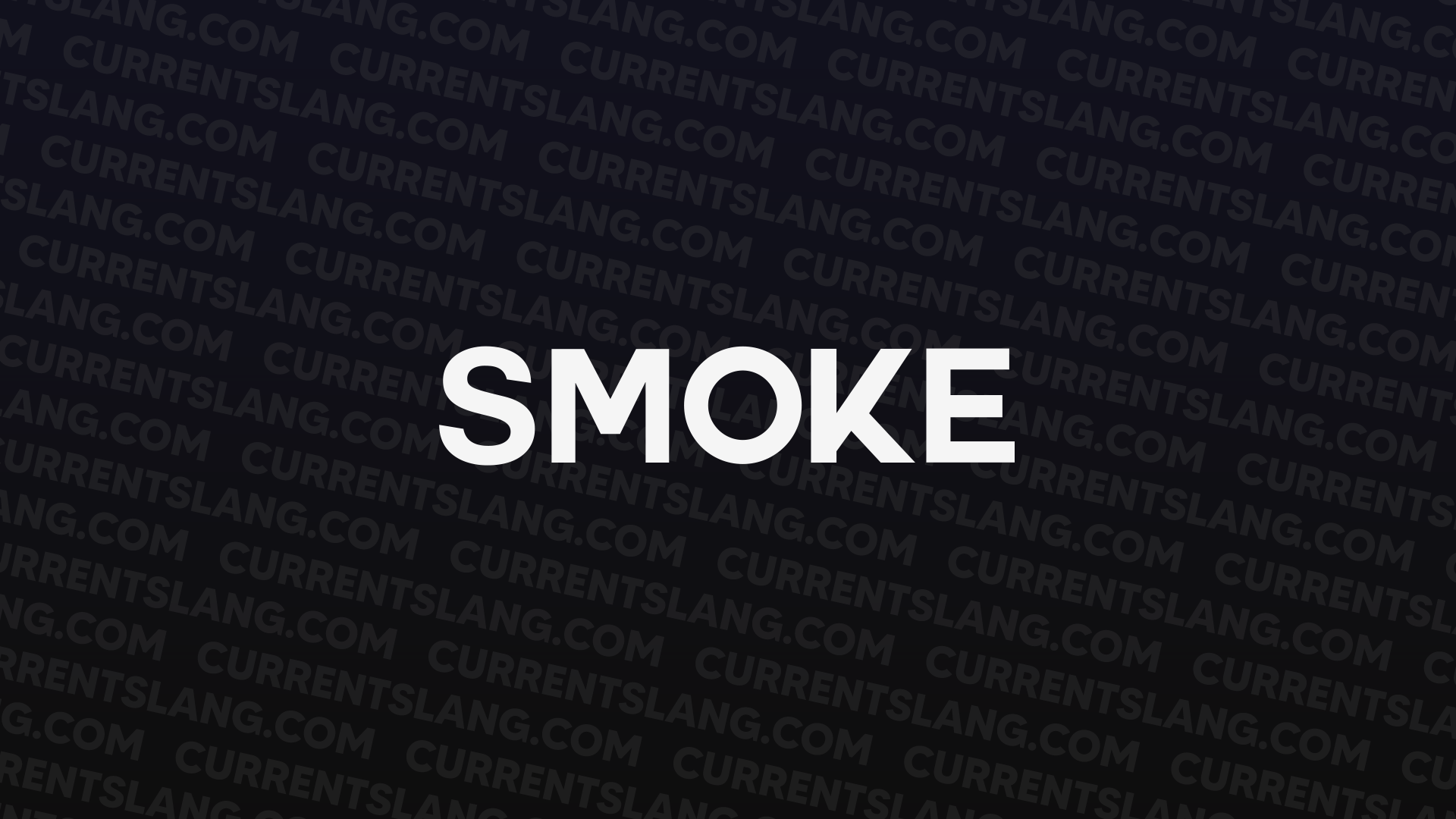 title image for smoke