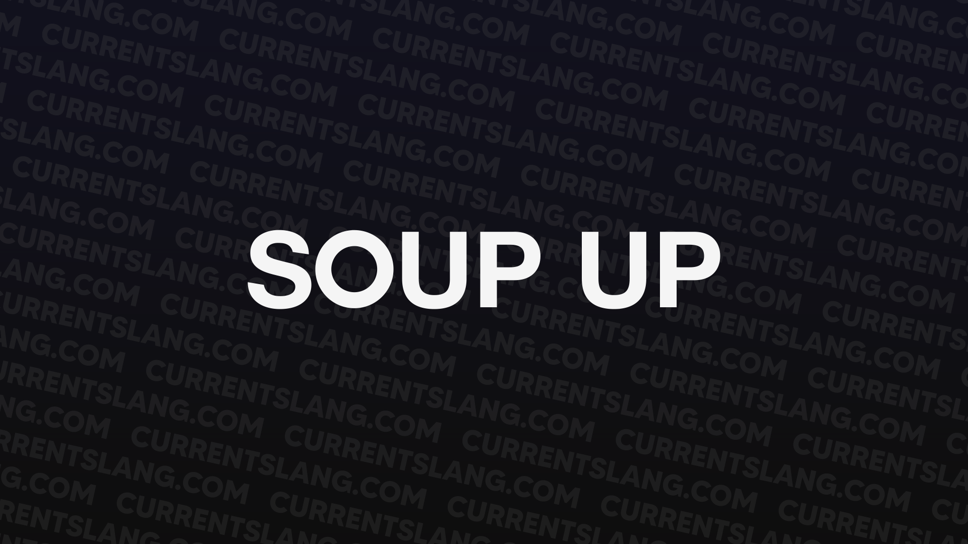 title image for soup up