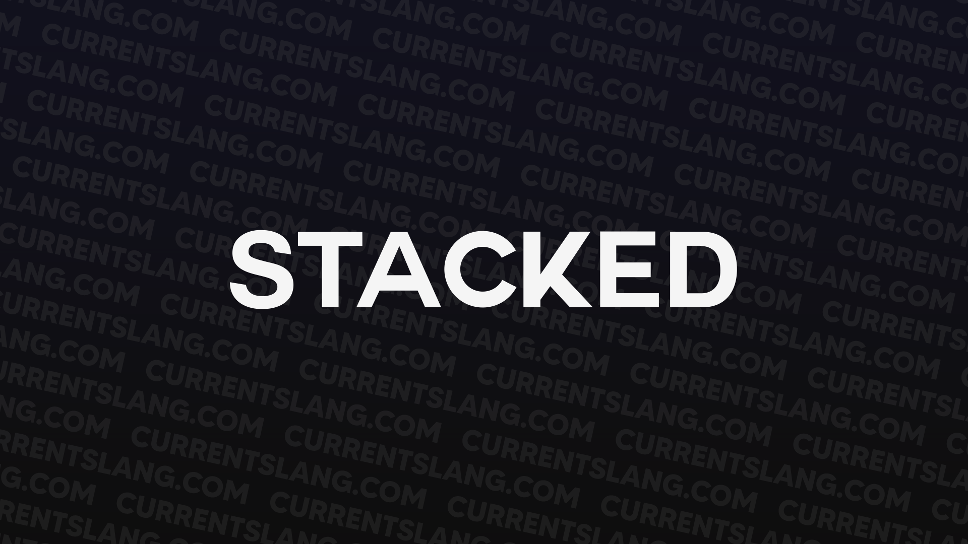 title image for Stacked
