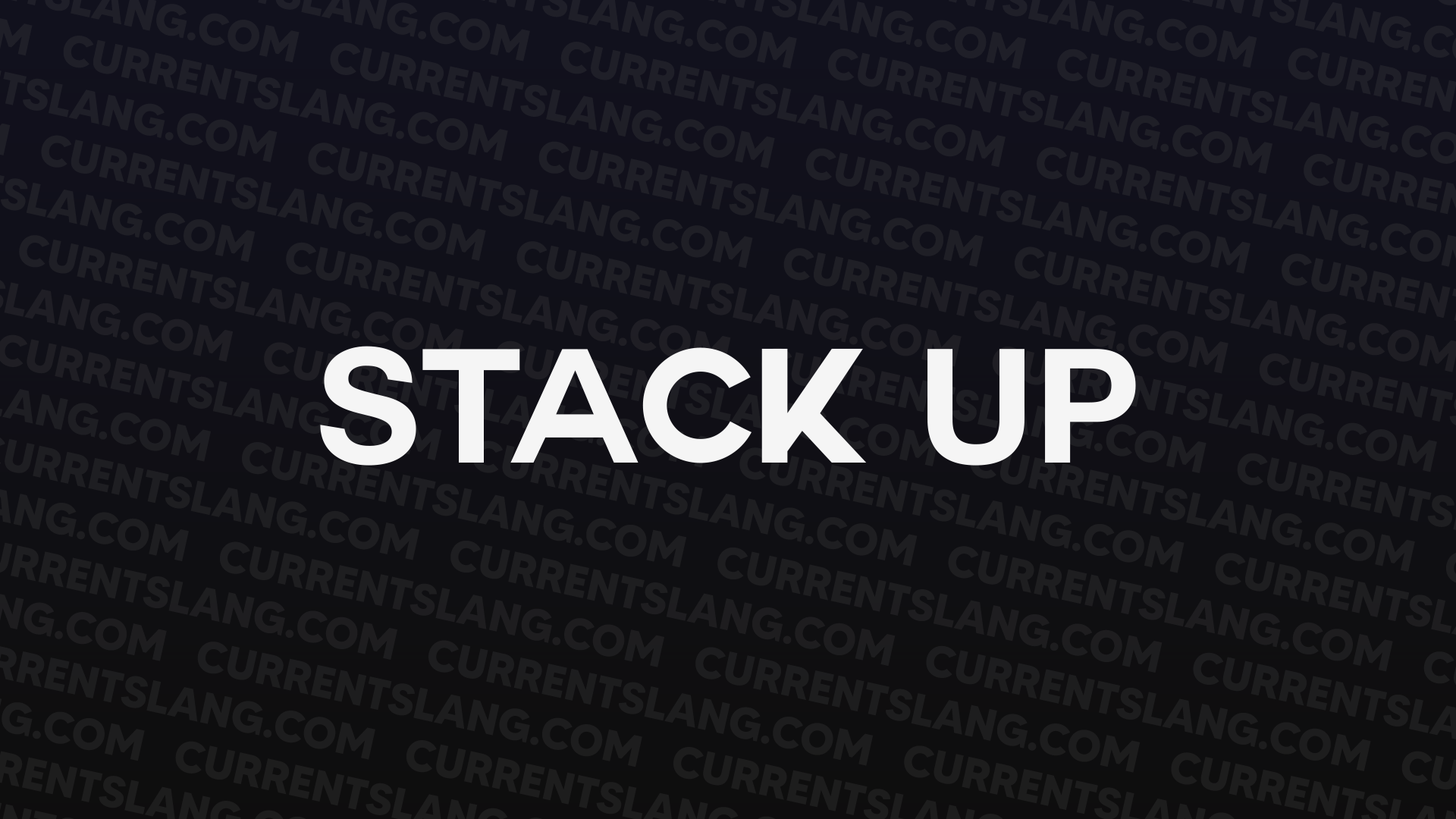title image for Stack up