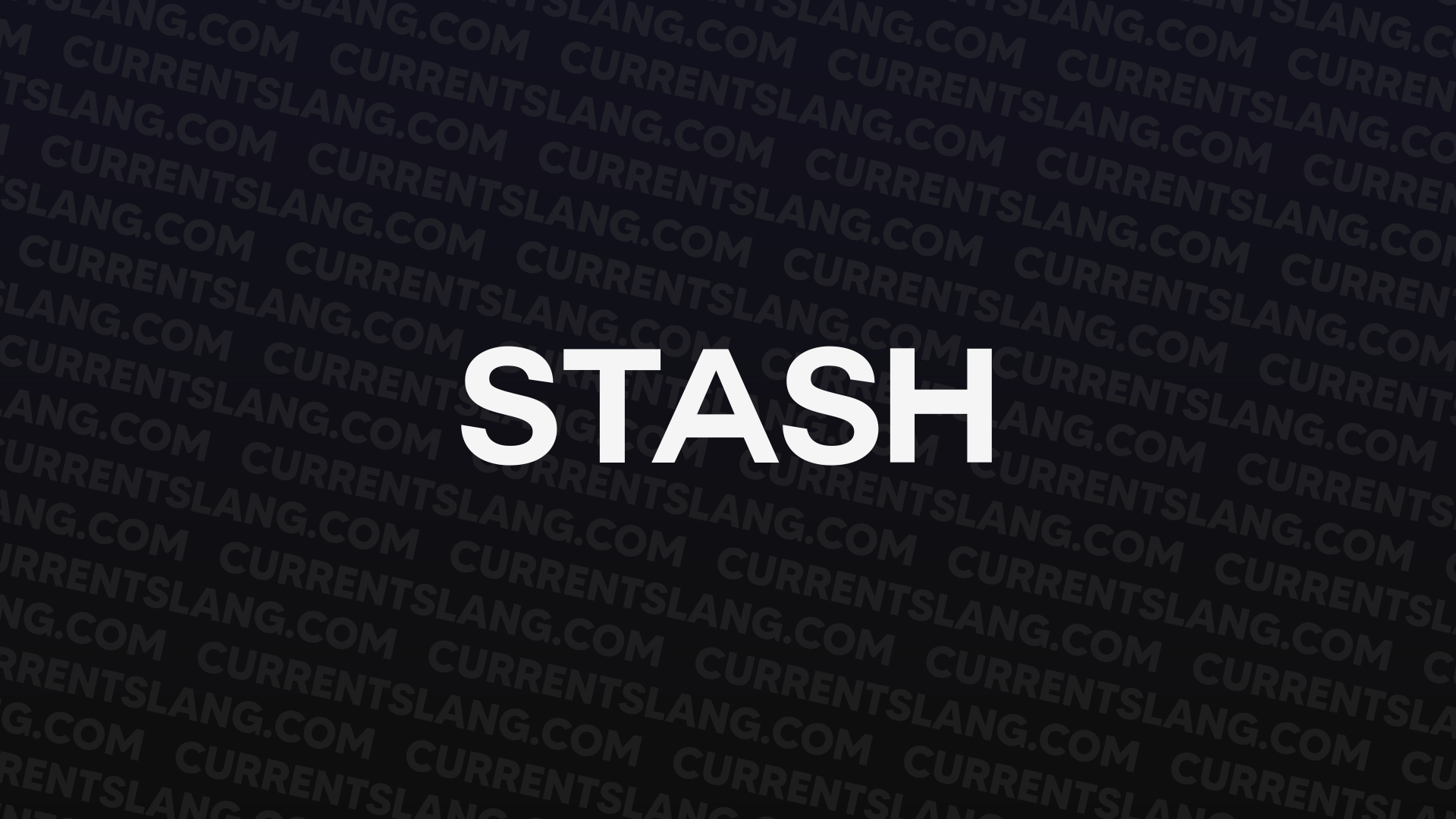 title image for Stash