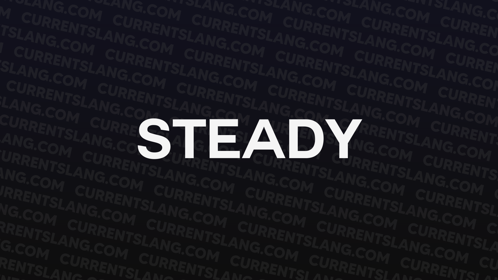 title image for Steady
