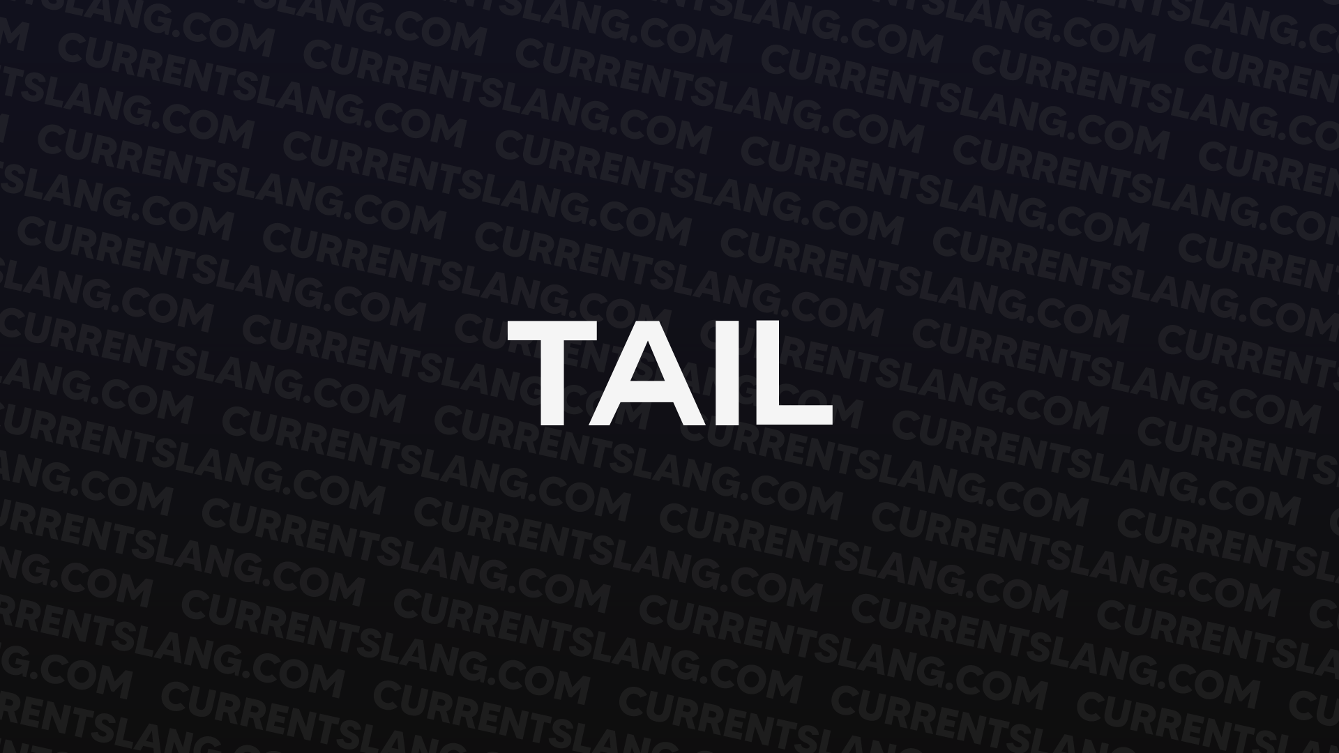 title image for tail