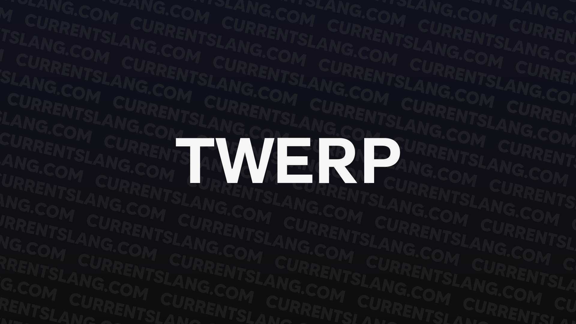 title image for twerp