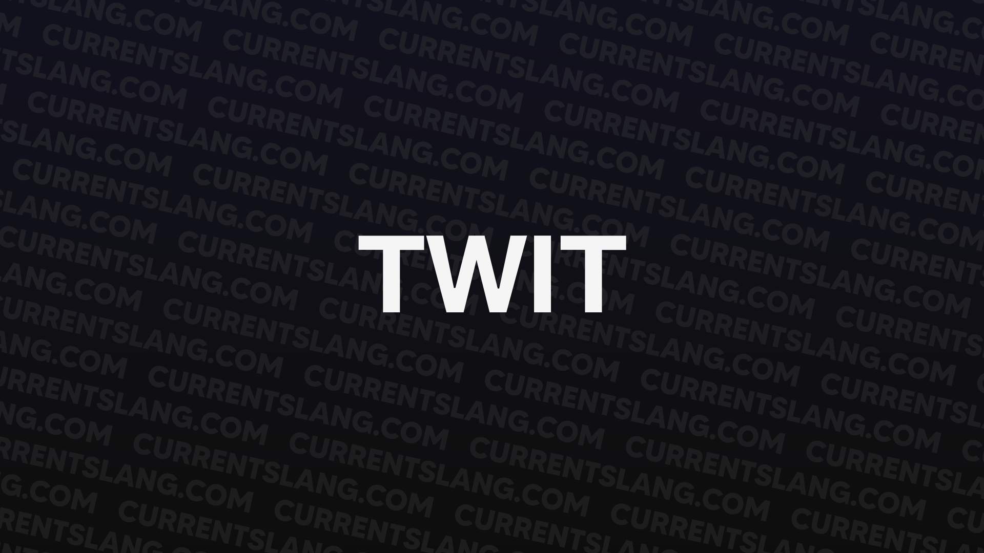 title image for twit
