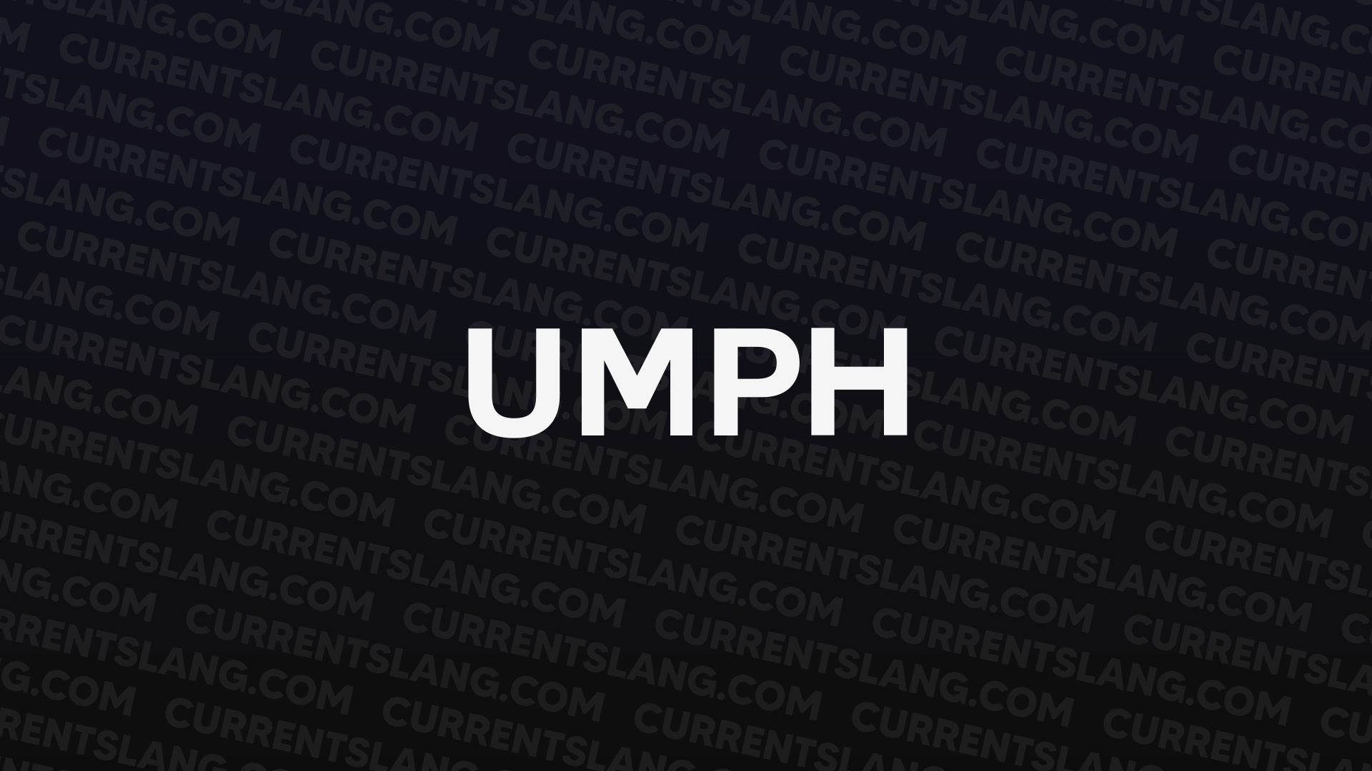 title image for umph
