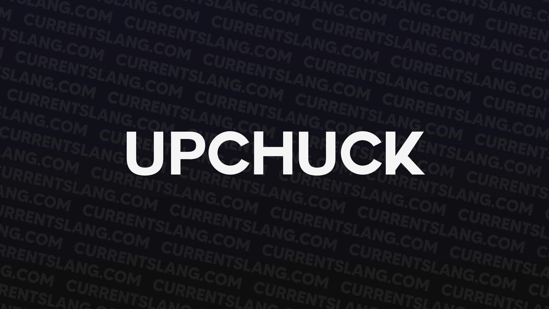 title image for Upchuck