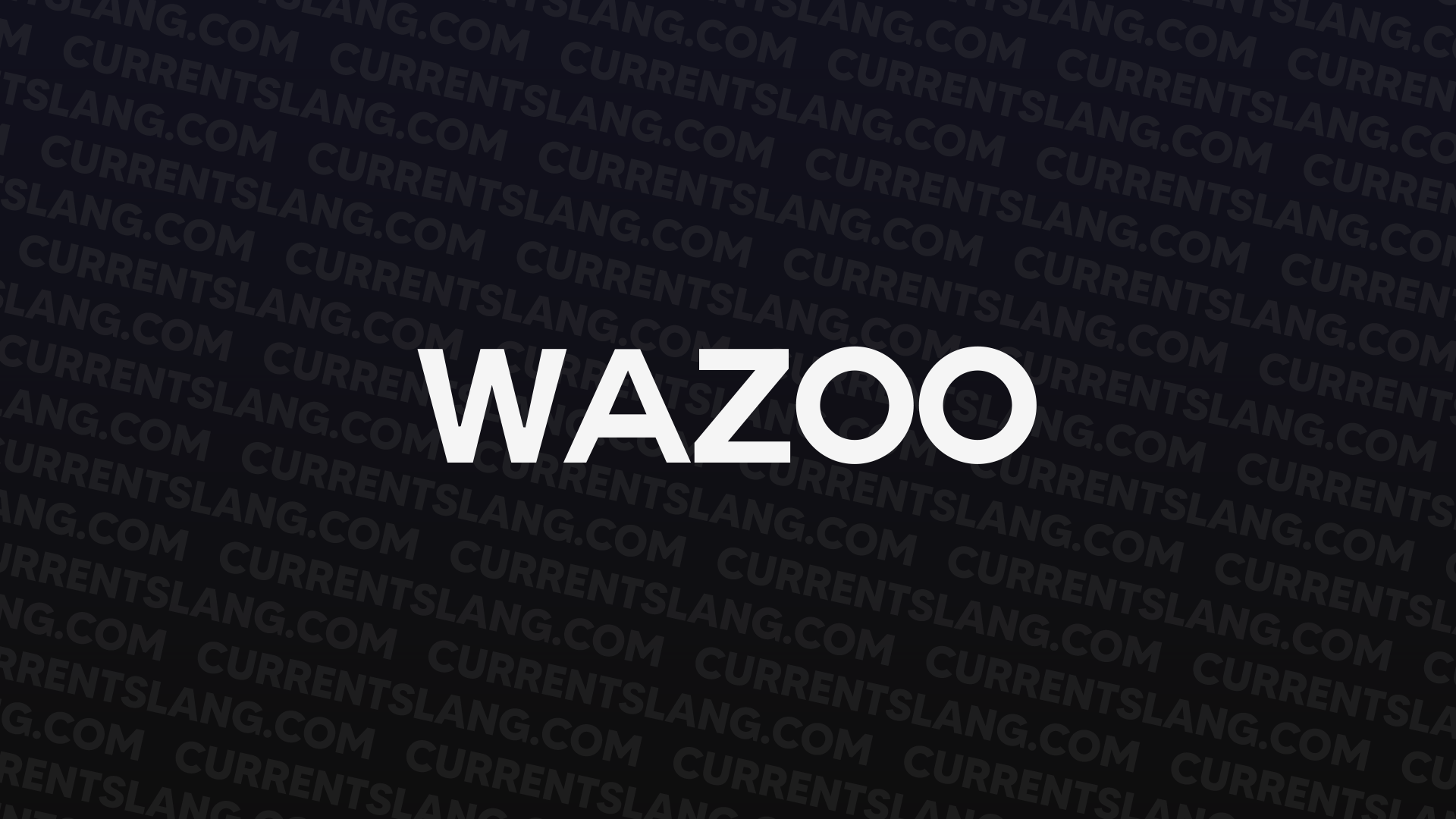 title image for Wazoo